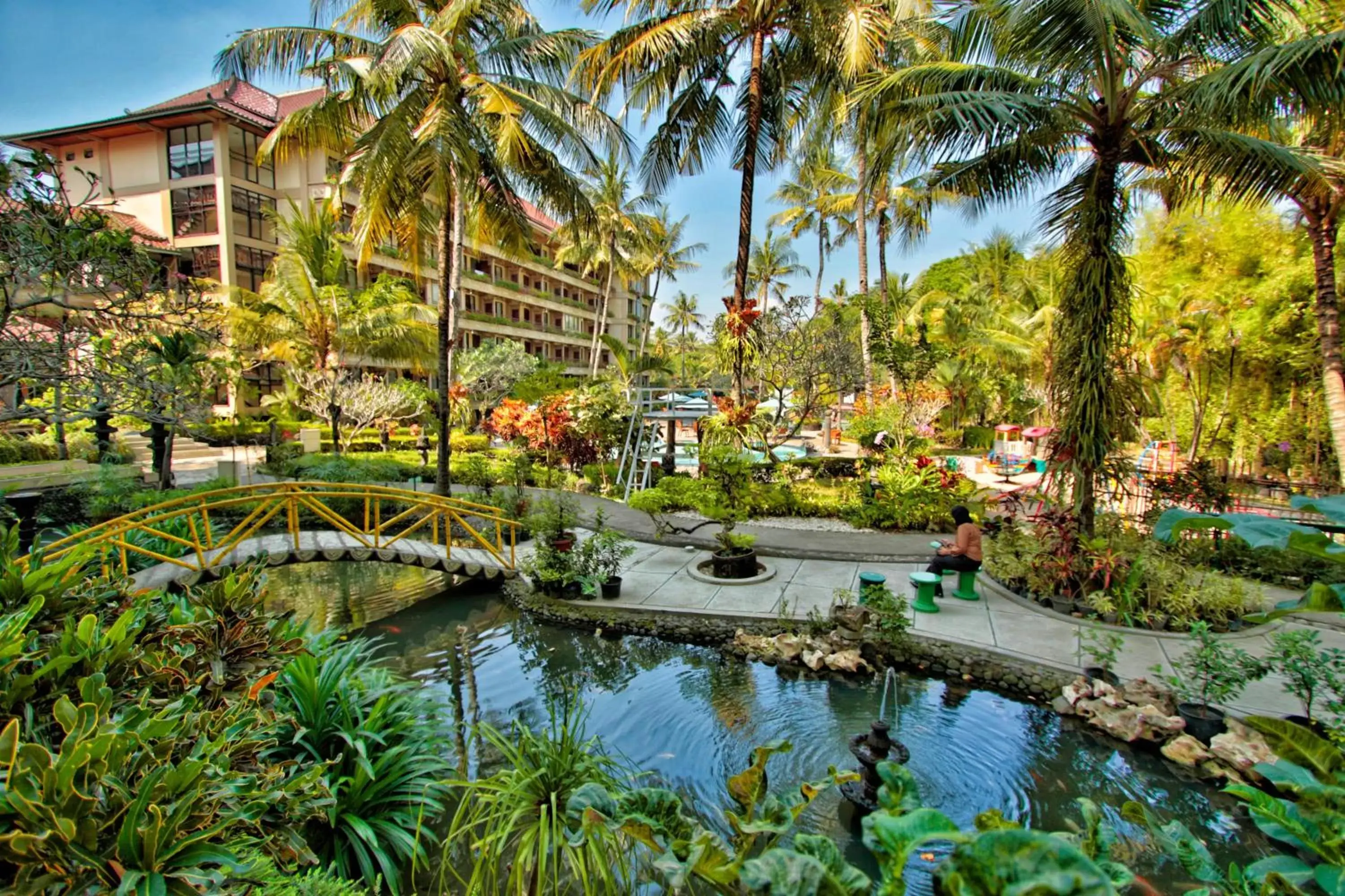 Garden, Swimming Pool in The Jayakarta Yogyakarta Hotel & Spa