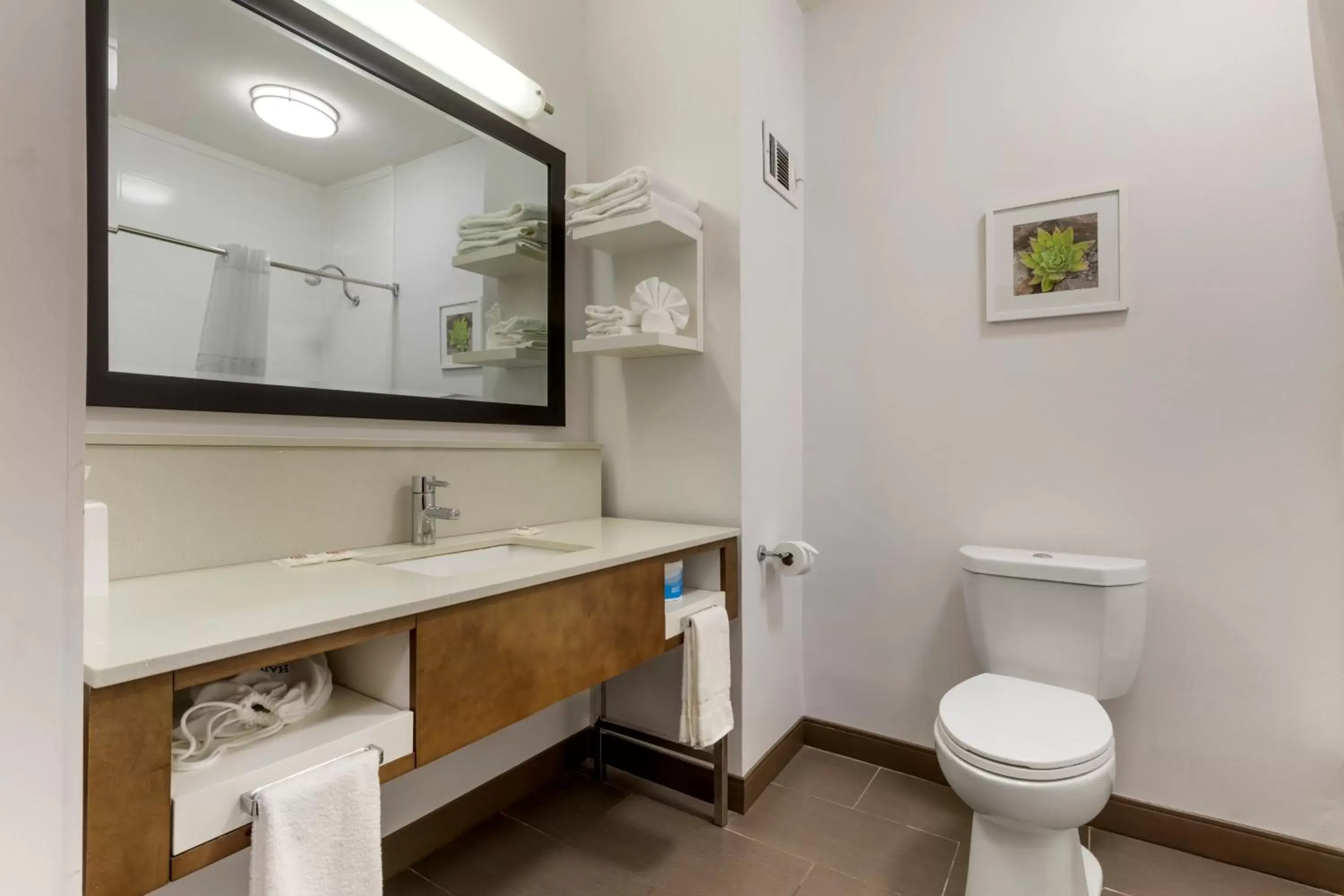Bathroom in Comfort Inn - Weatherford