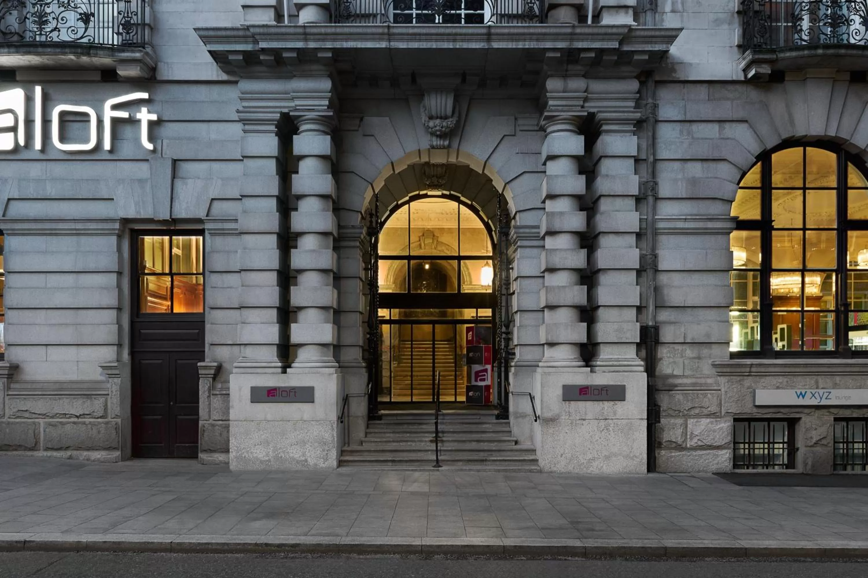 Property building in Aloft Liverpool