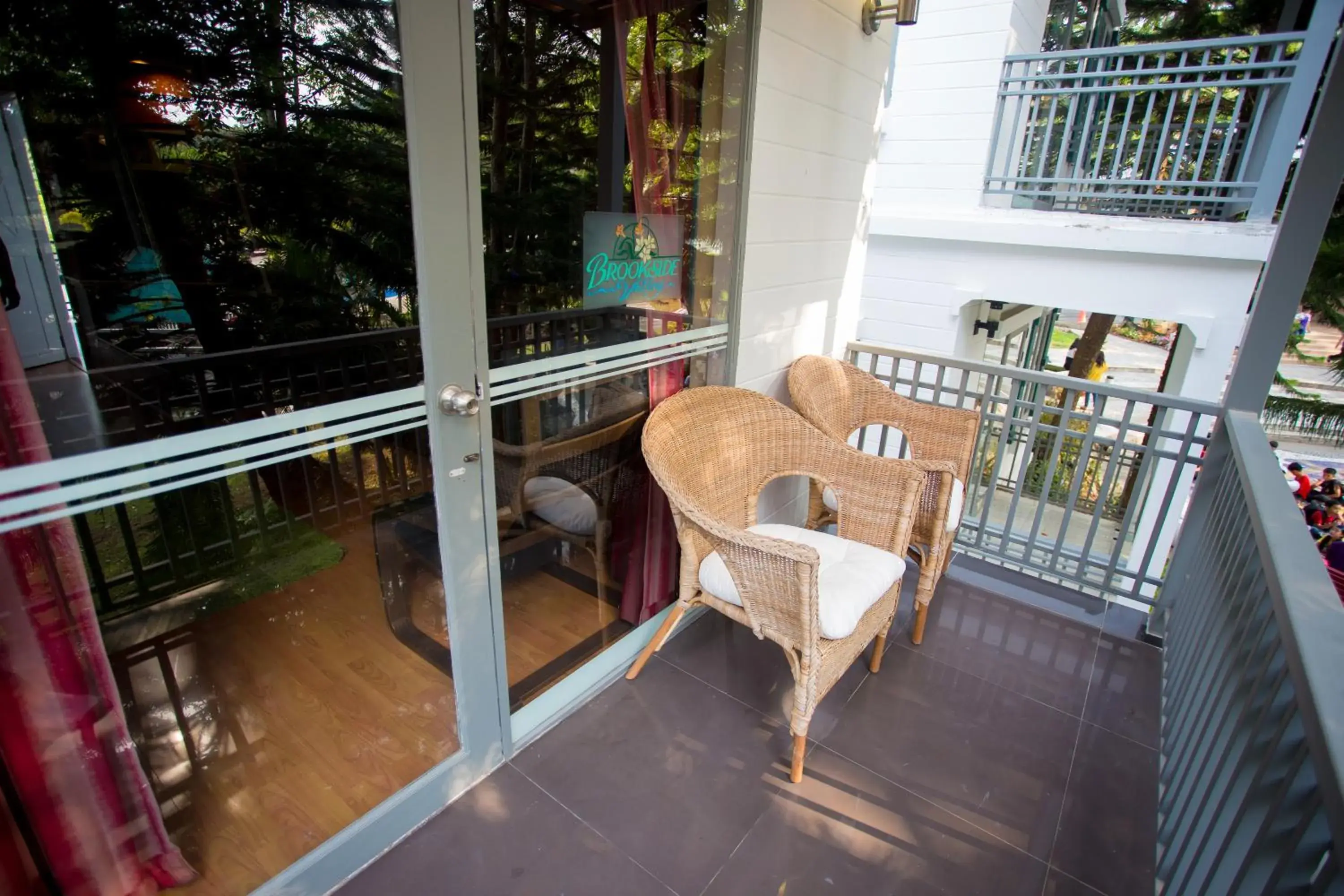 Decorative detail, Balcony/Terrace in Brookside Valley Resort