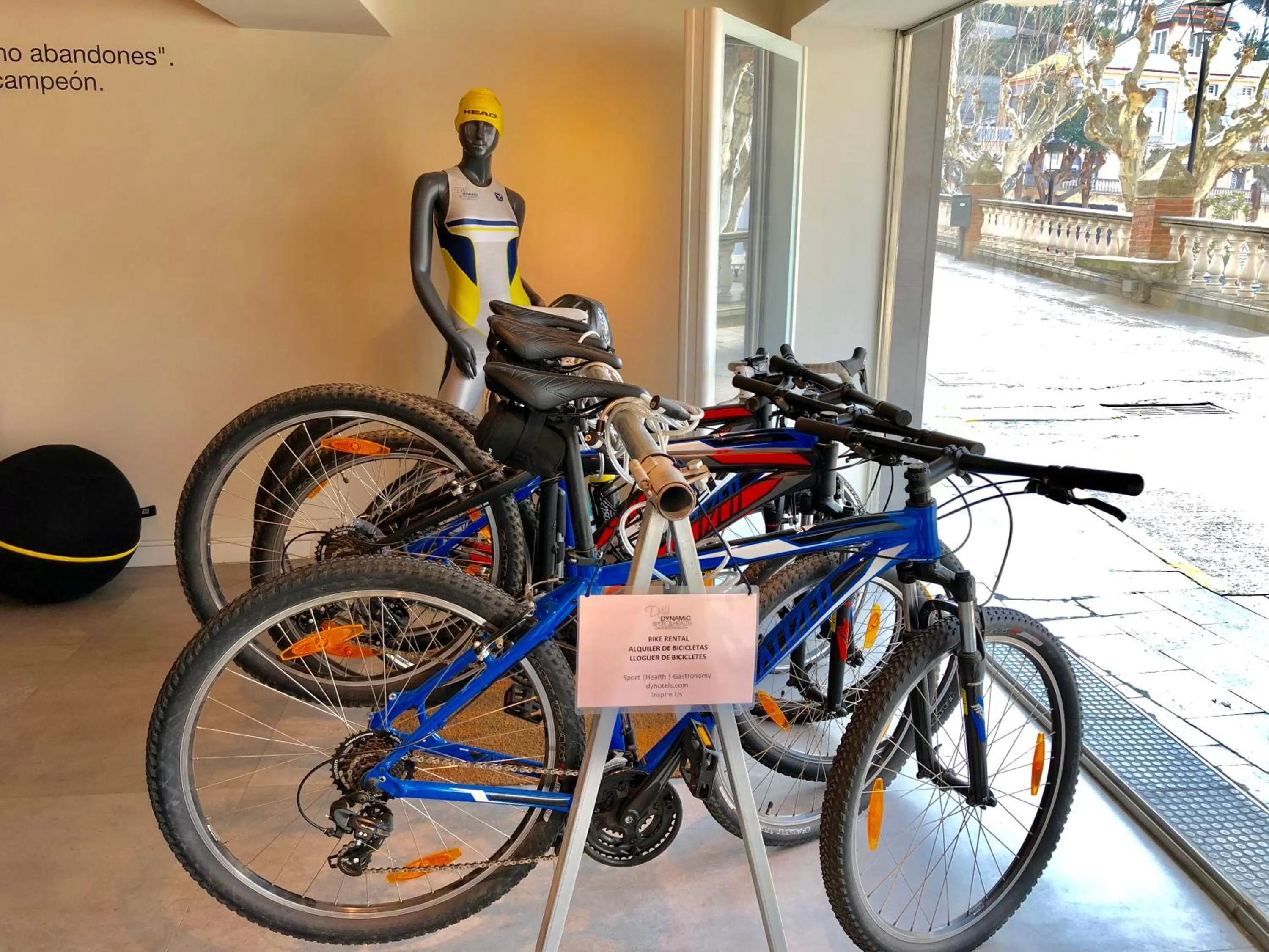 Cycling in Dynamic Hotels Caldetes Barcelona