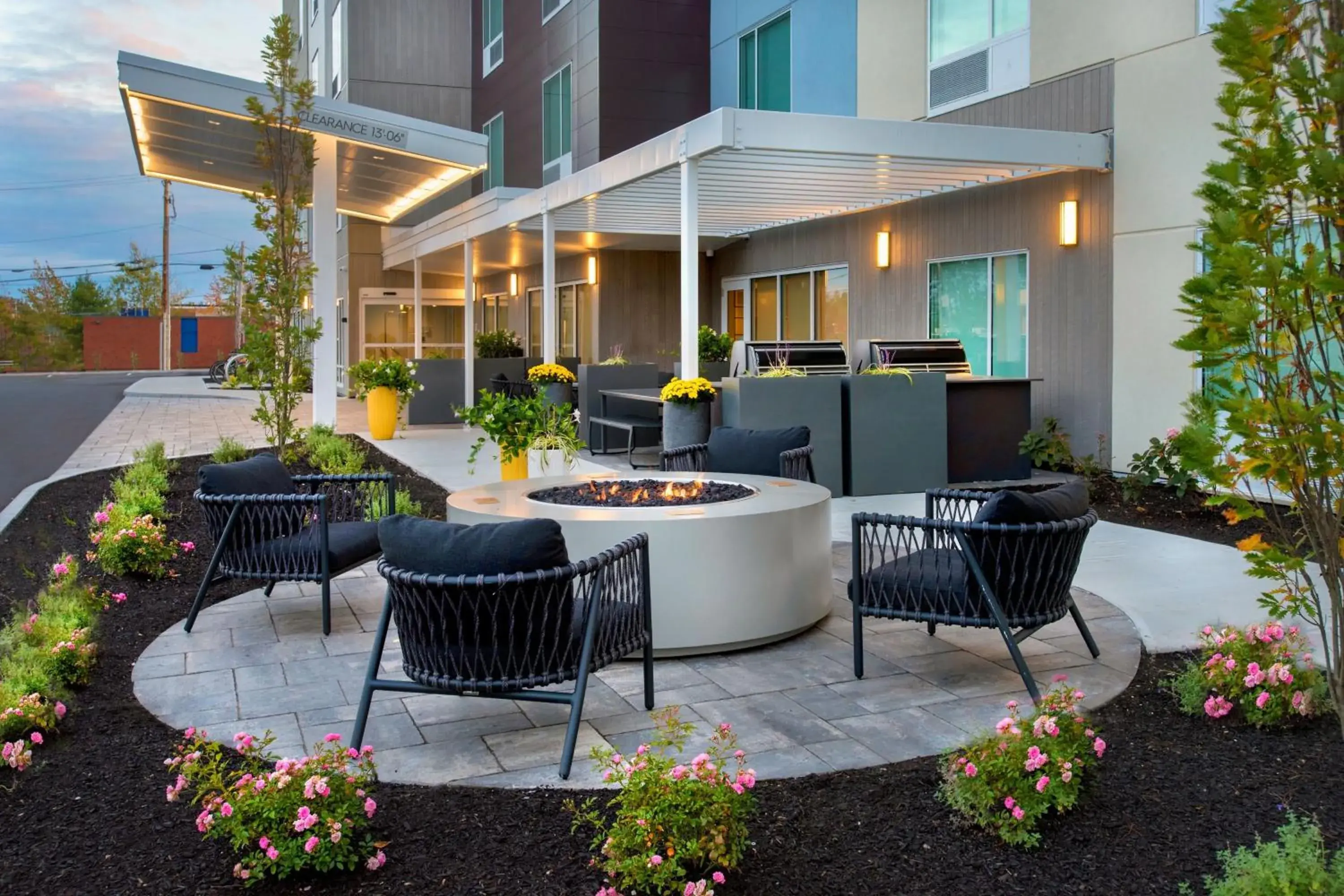 Property building in TownePlace Suites Portland Airport ME