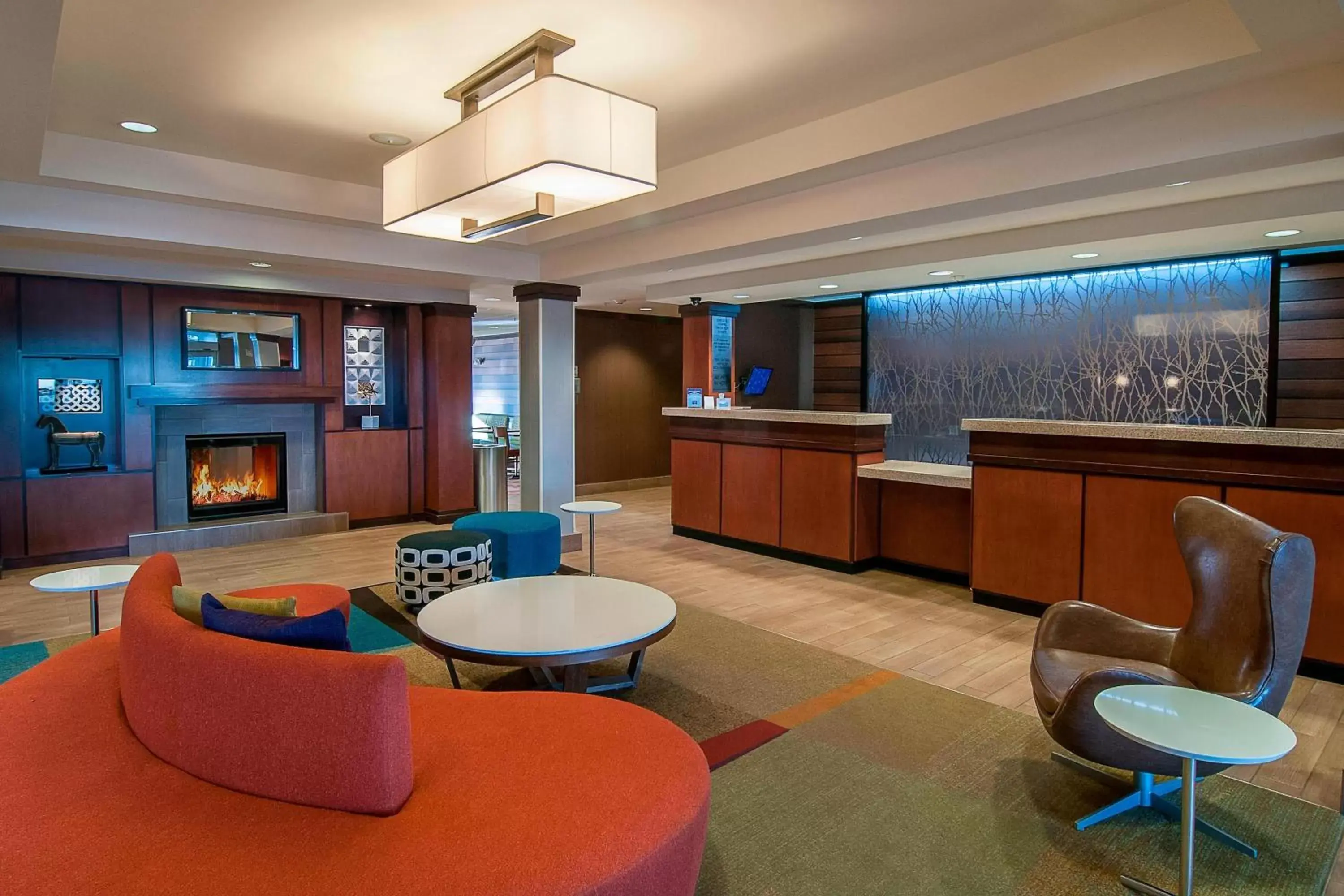 Lobby or reception, Lounge/Bar in Fairfield Inn & Suites Rapid City