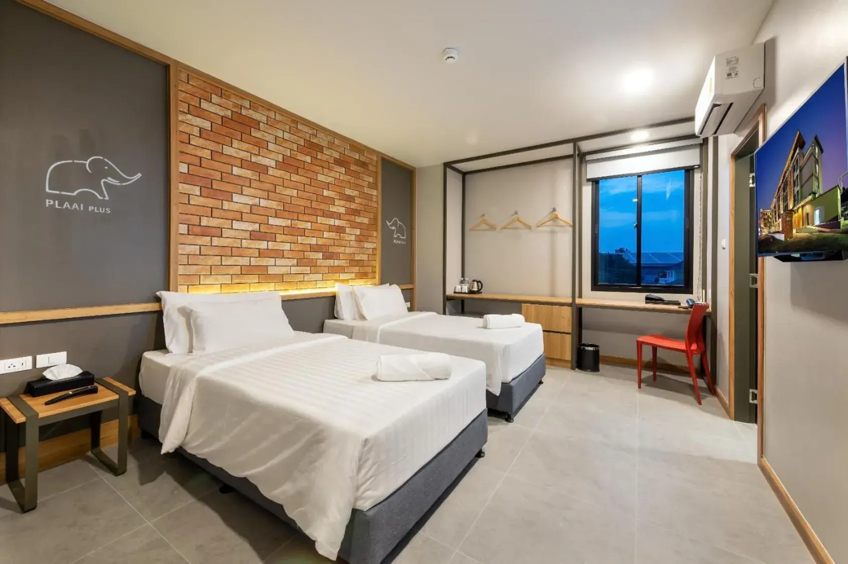 Superior Twin Room in PLAAI Plus Hotel Rayong