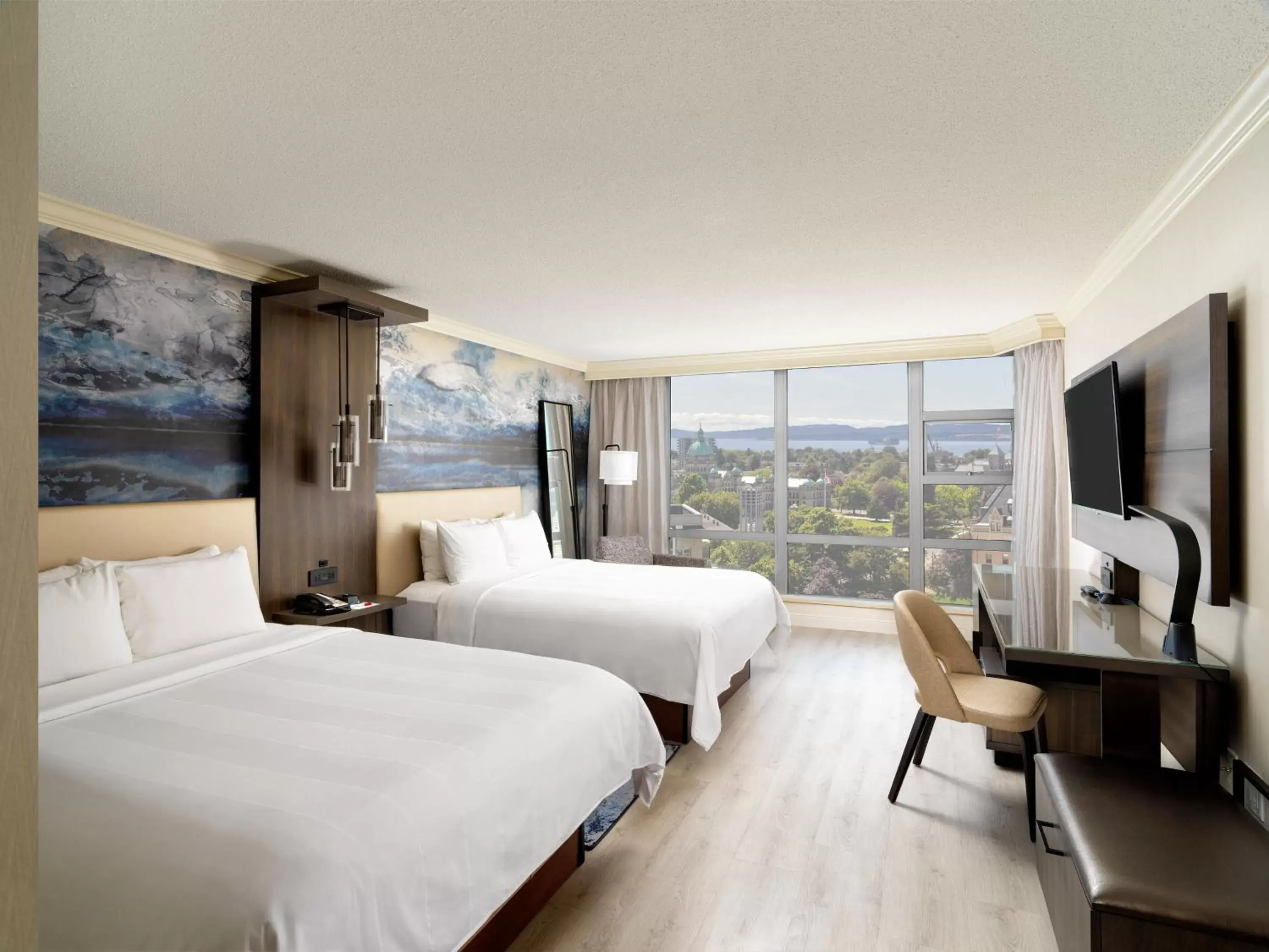 Photo of the whole room in Victoria Marriott Inner Harbour