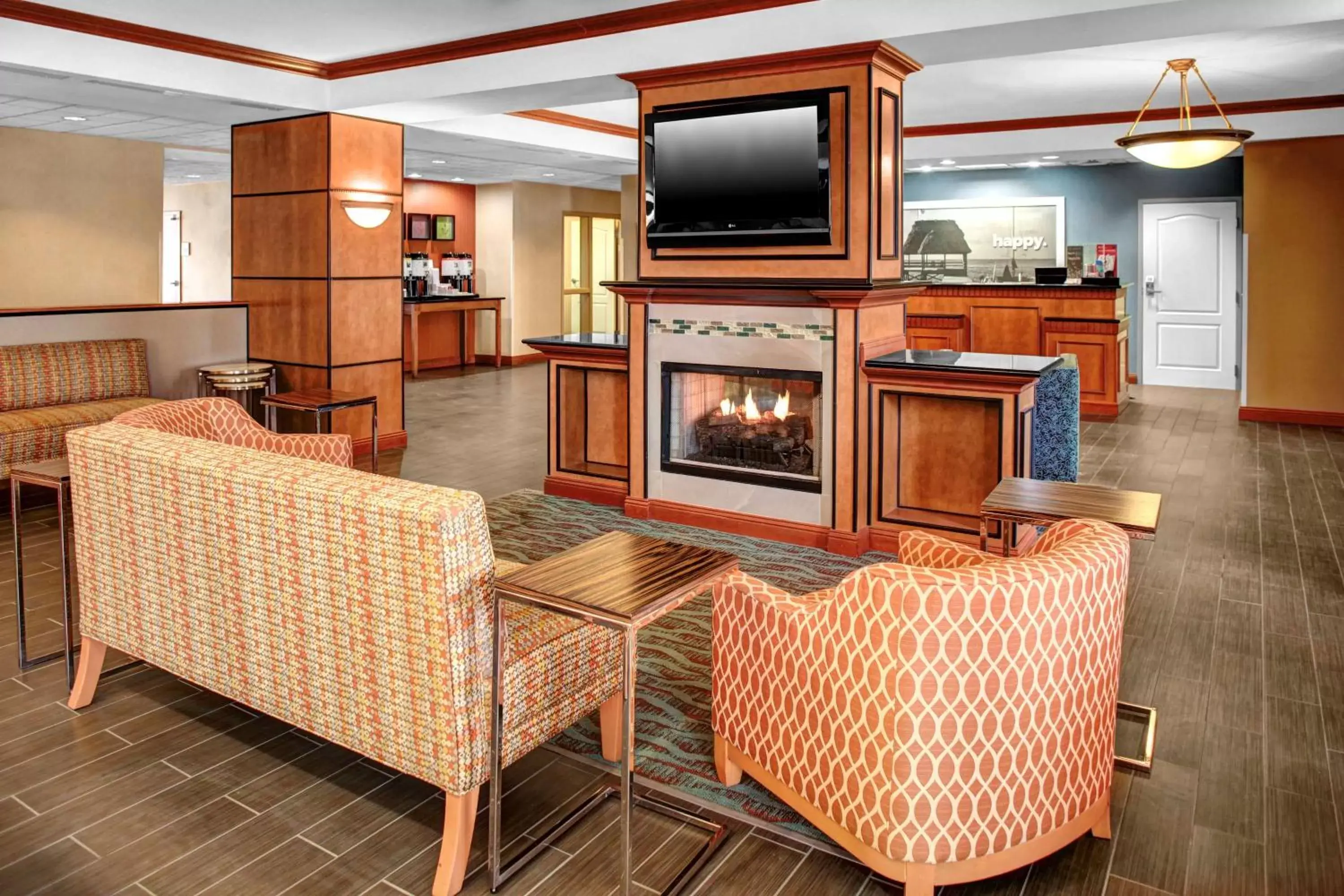 Lobby or reception, TV/Entertainment Center in Hampton Inn Coldwater