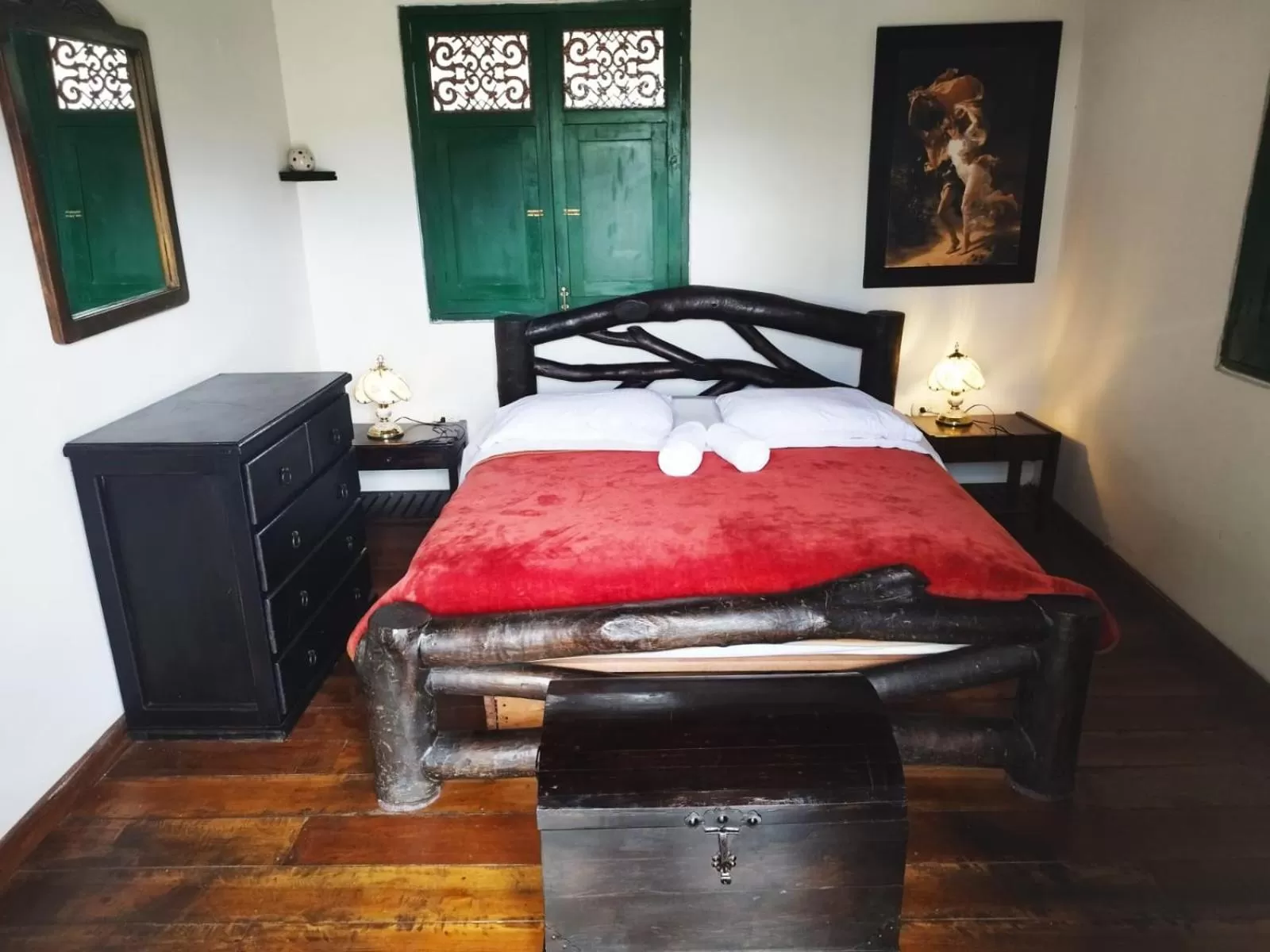 Property building, Bed in Finca Campestre La Adelita B&B