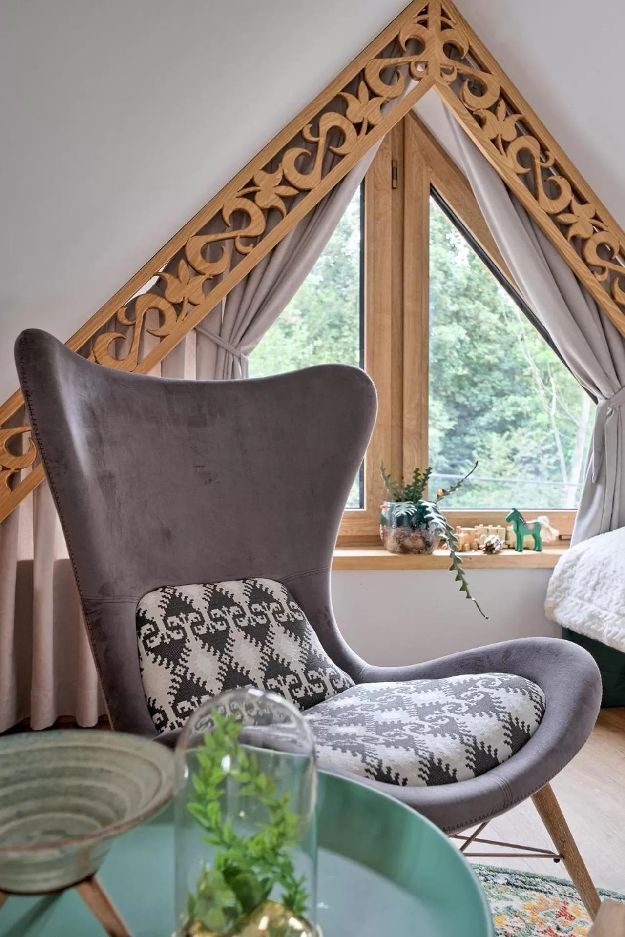 Seating area in Rezydencja Górska Odkryj Zakopane