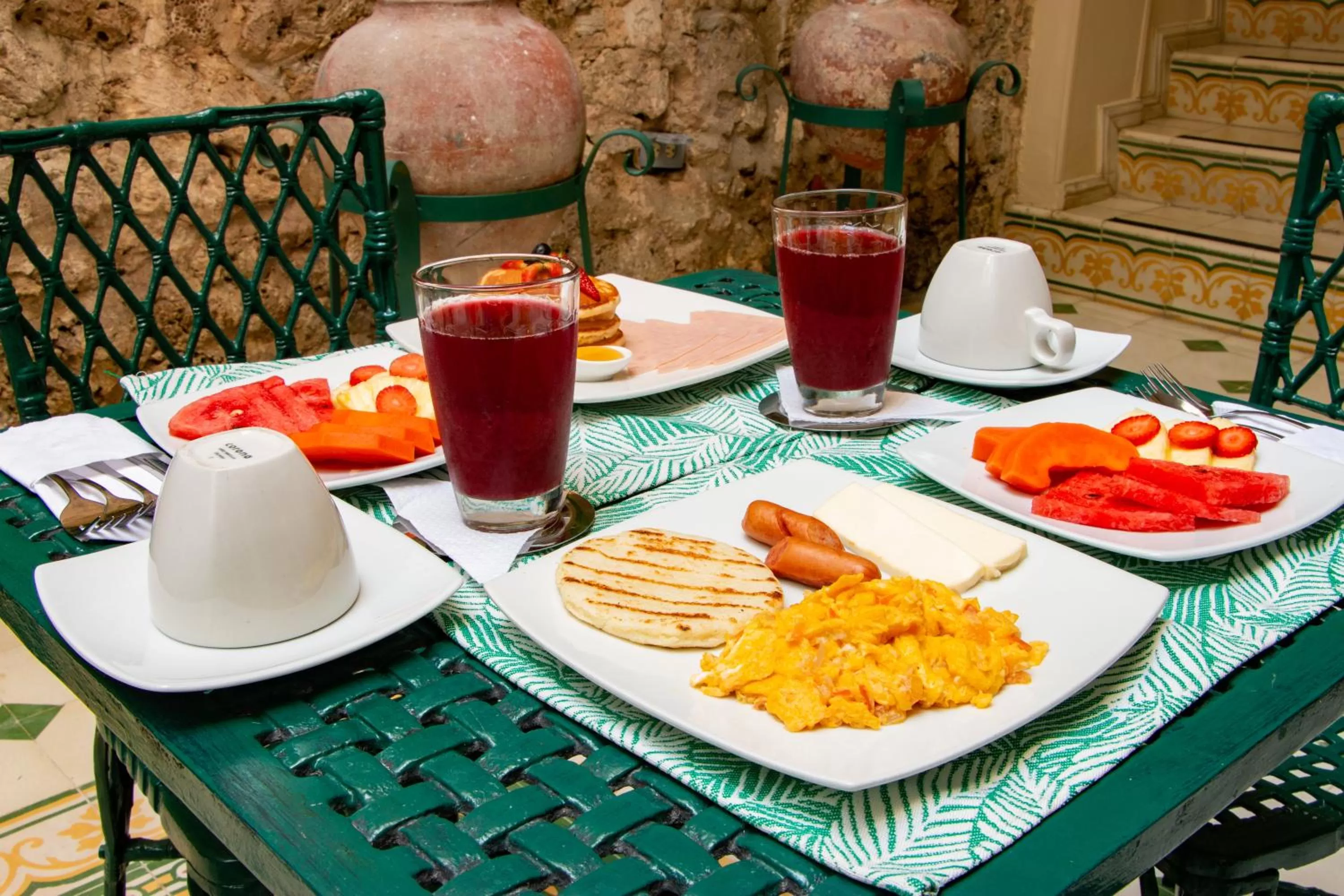 Breakfast in Hotel Casa La Fe