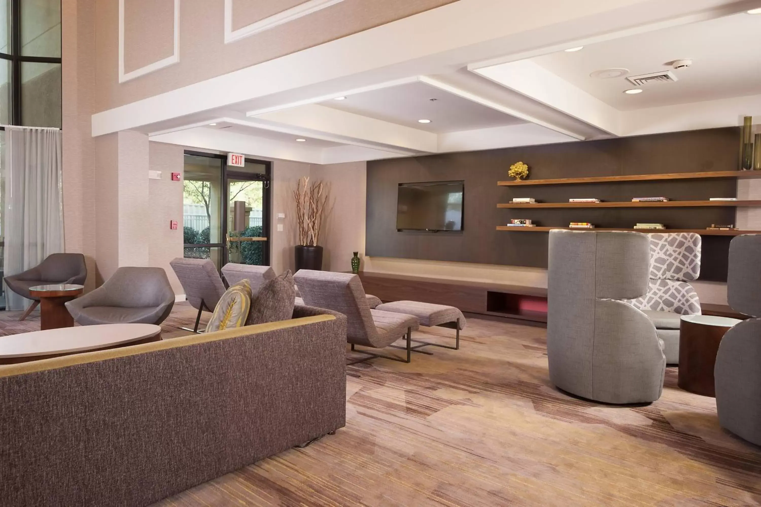 Lobby or reception, Lobby/Reception in Courtyard Greenville-Spartanburg Airport