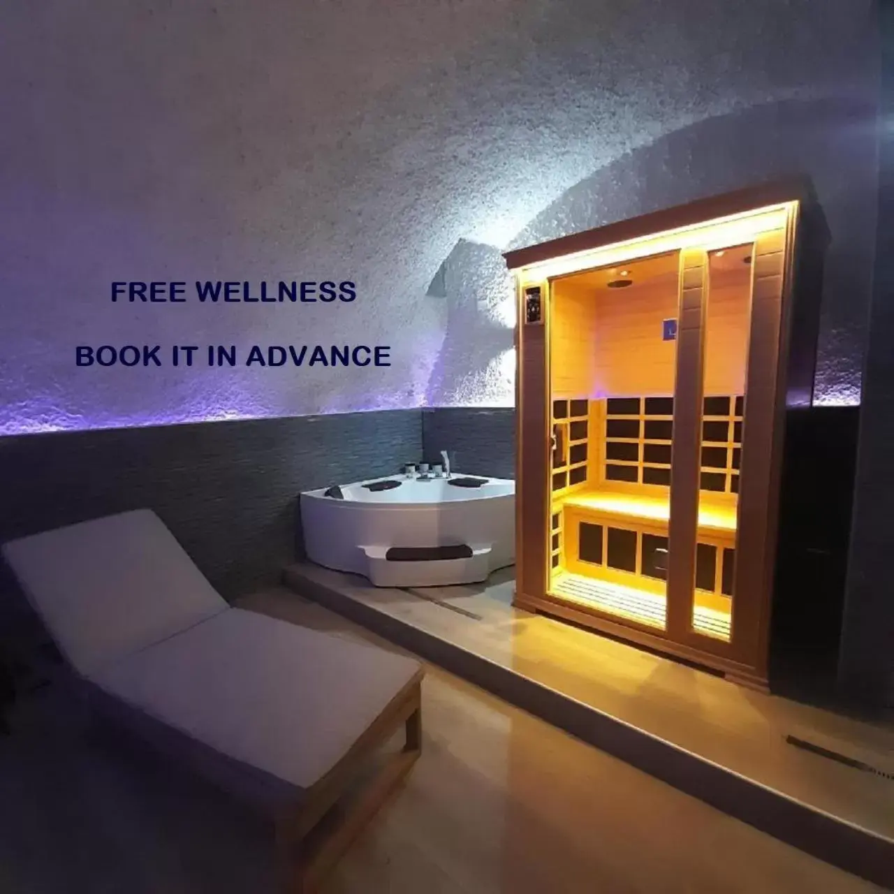 Hot Tub in Bike Hotel Touring Gardone Riviera & Private Wellness