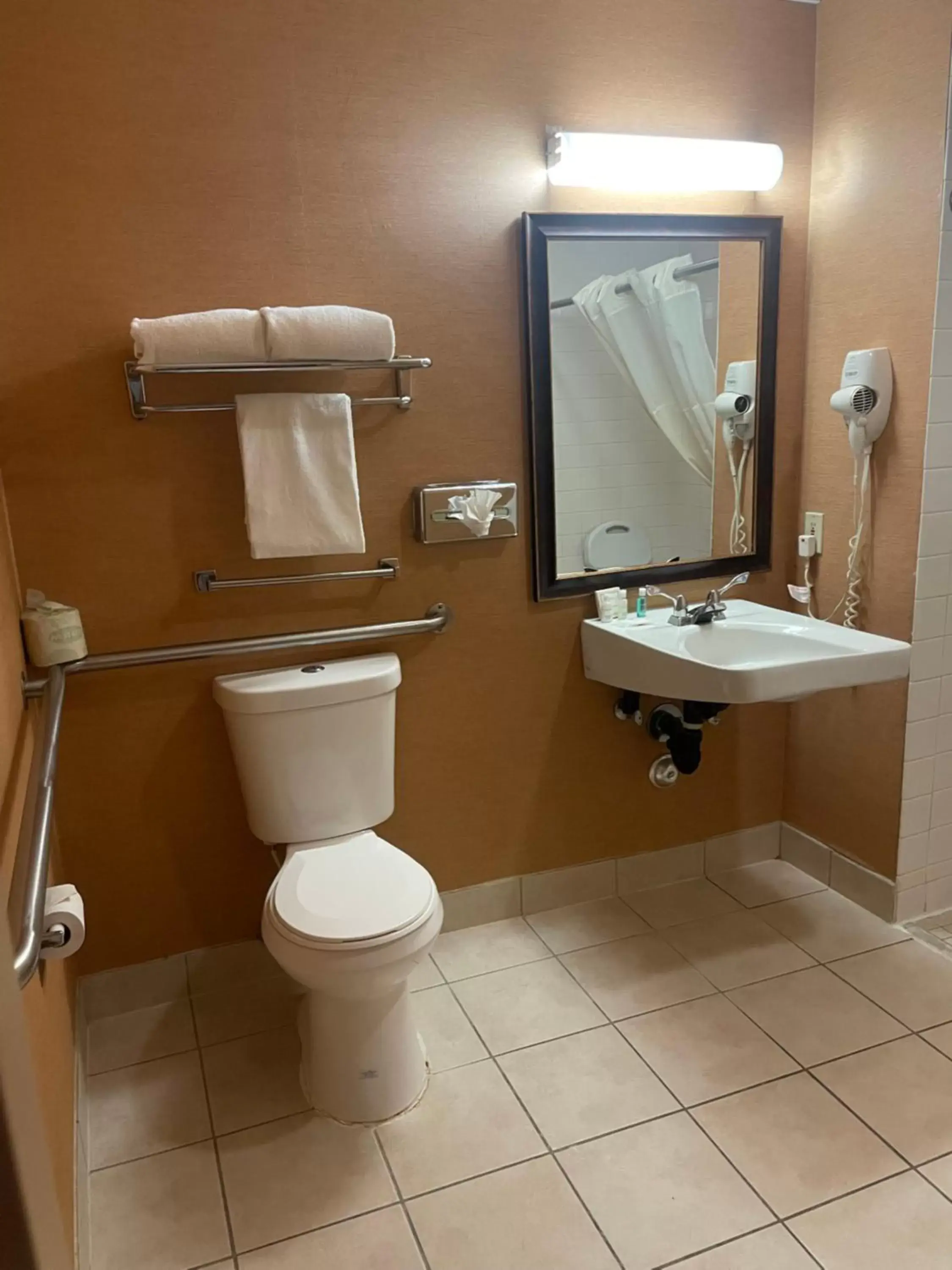 Bathroom in Quality Inn and Conference Center Greeley Downtown