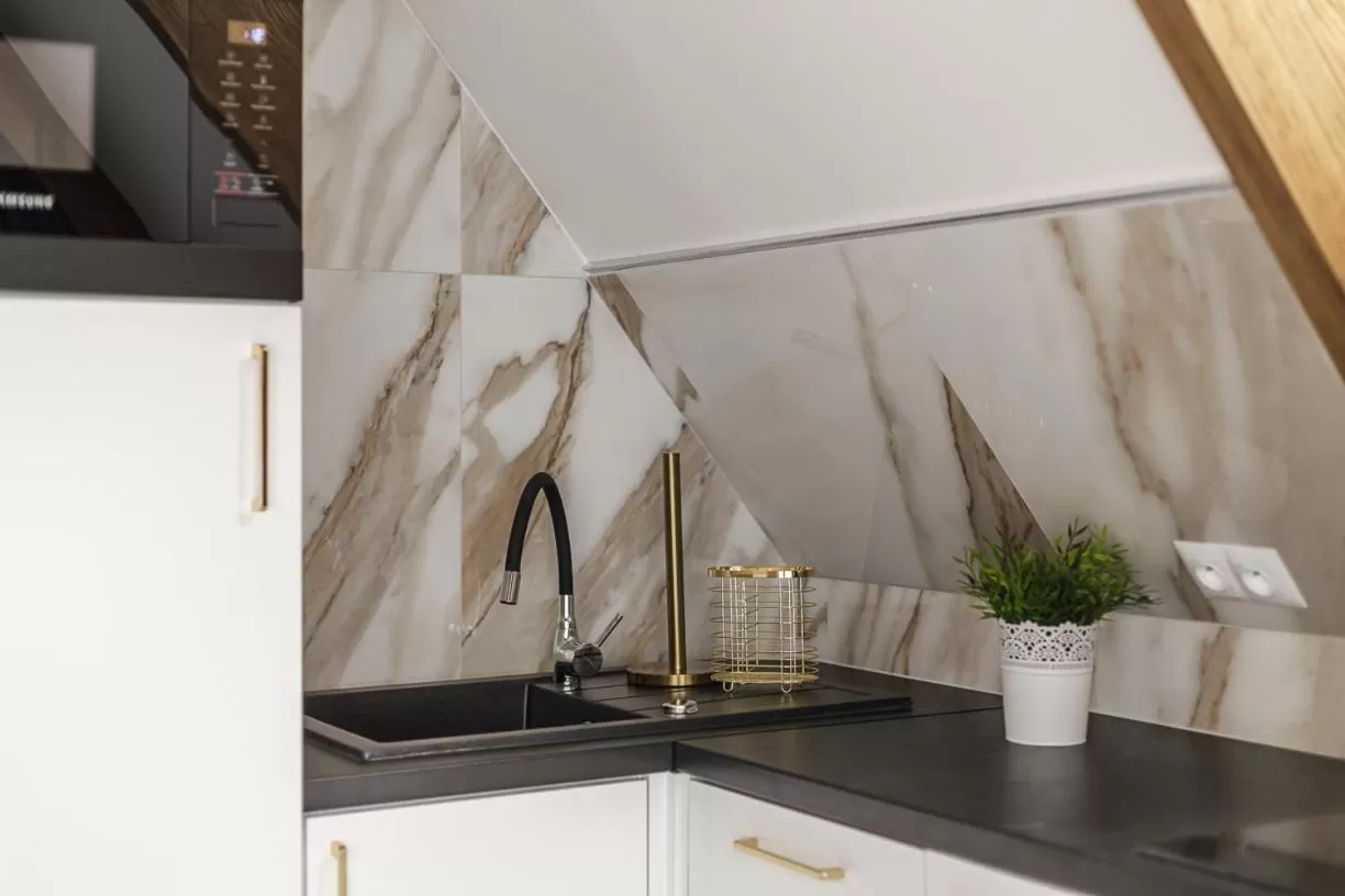 Kitchen or kitchenette, Kitchen/Kitchenette in Jagiellońska Residence