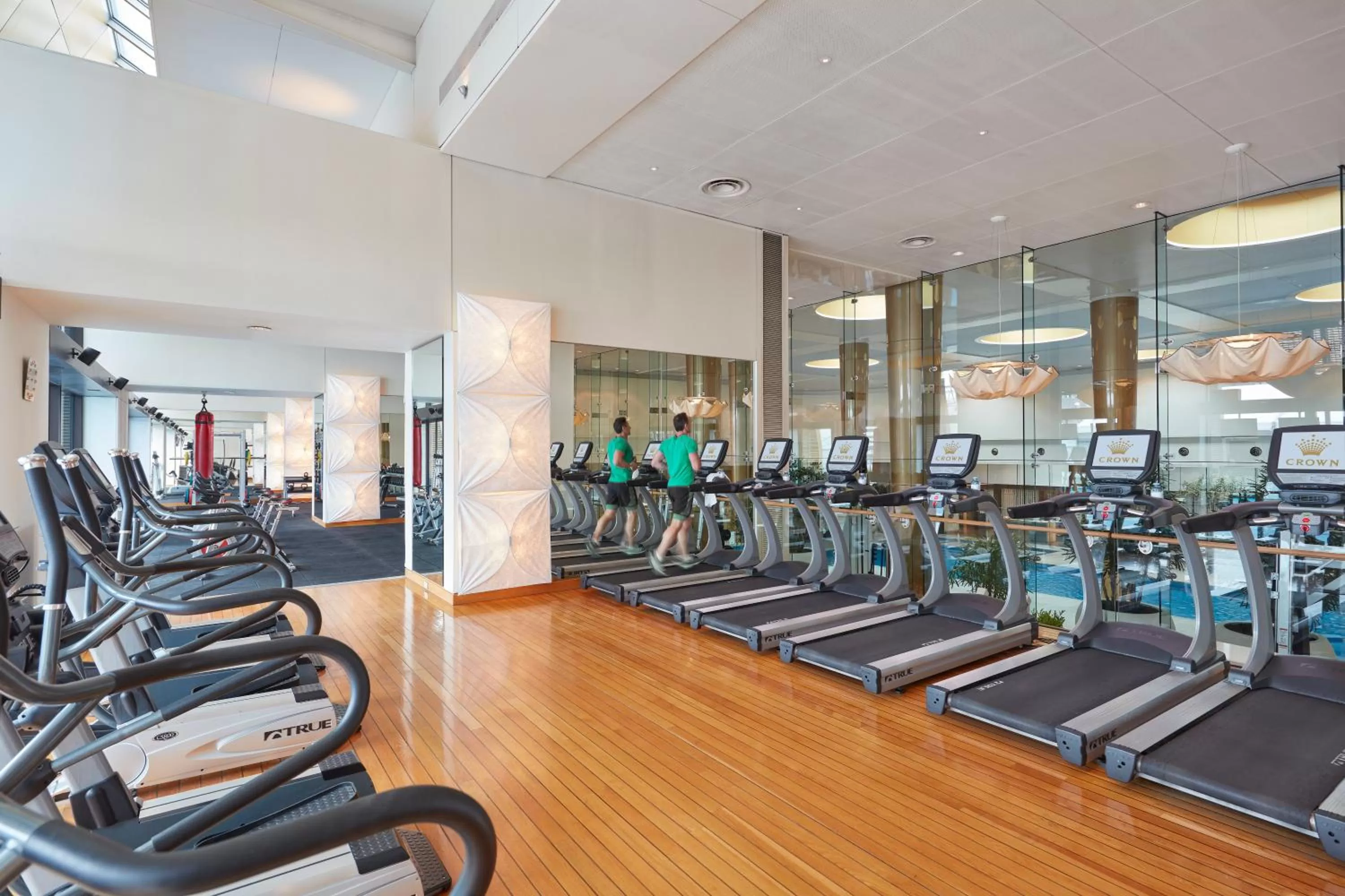 Fitness centre/facilities in Crown Towers Melbourne