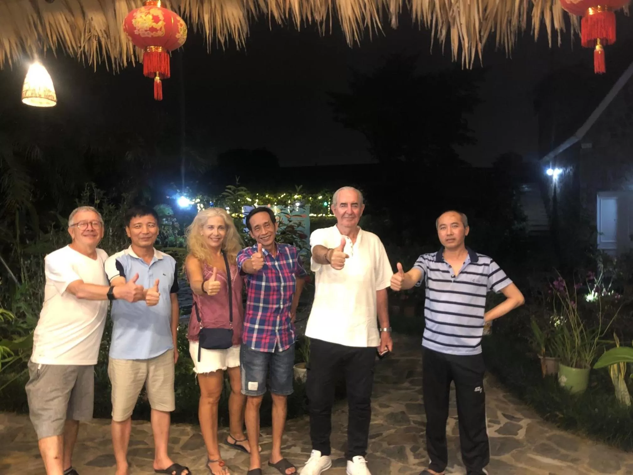 group of guests in SoNa Resort