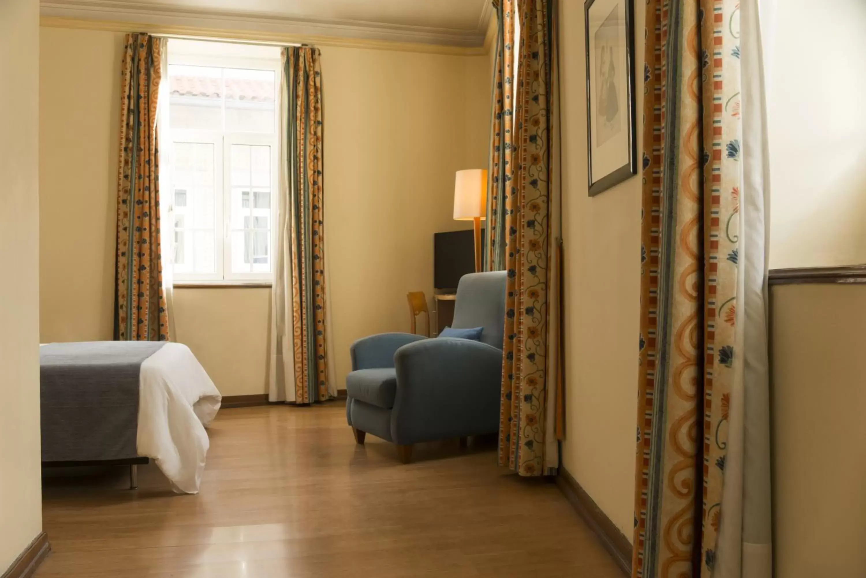 Seating area in Hotel Internacional Porto