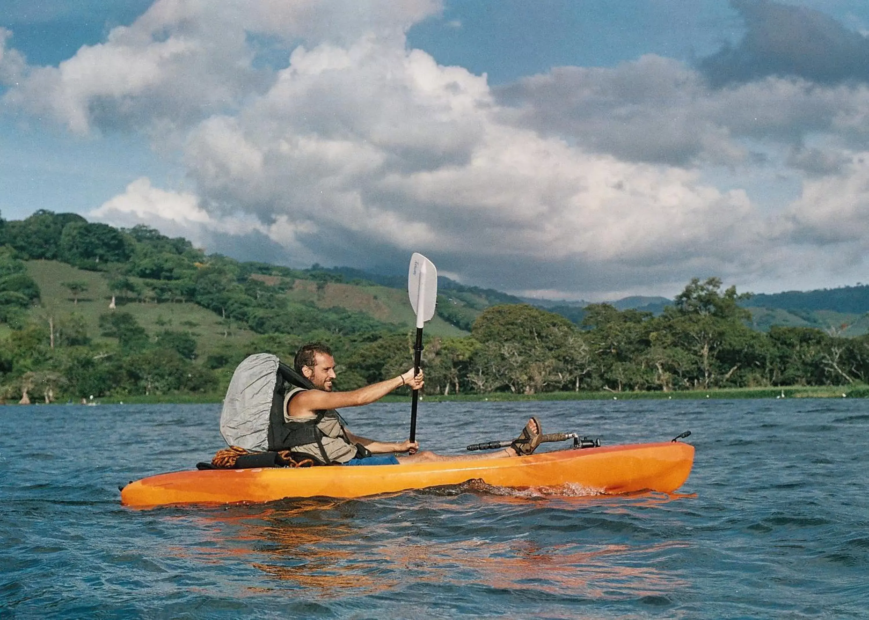 Canoeing in Ecobiosfera