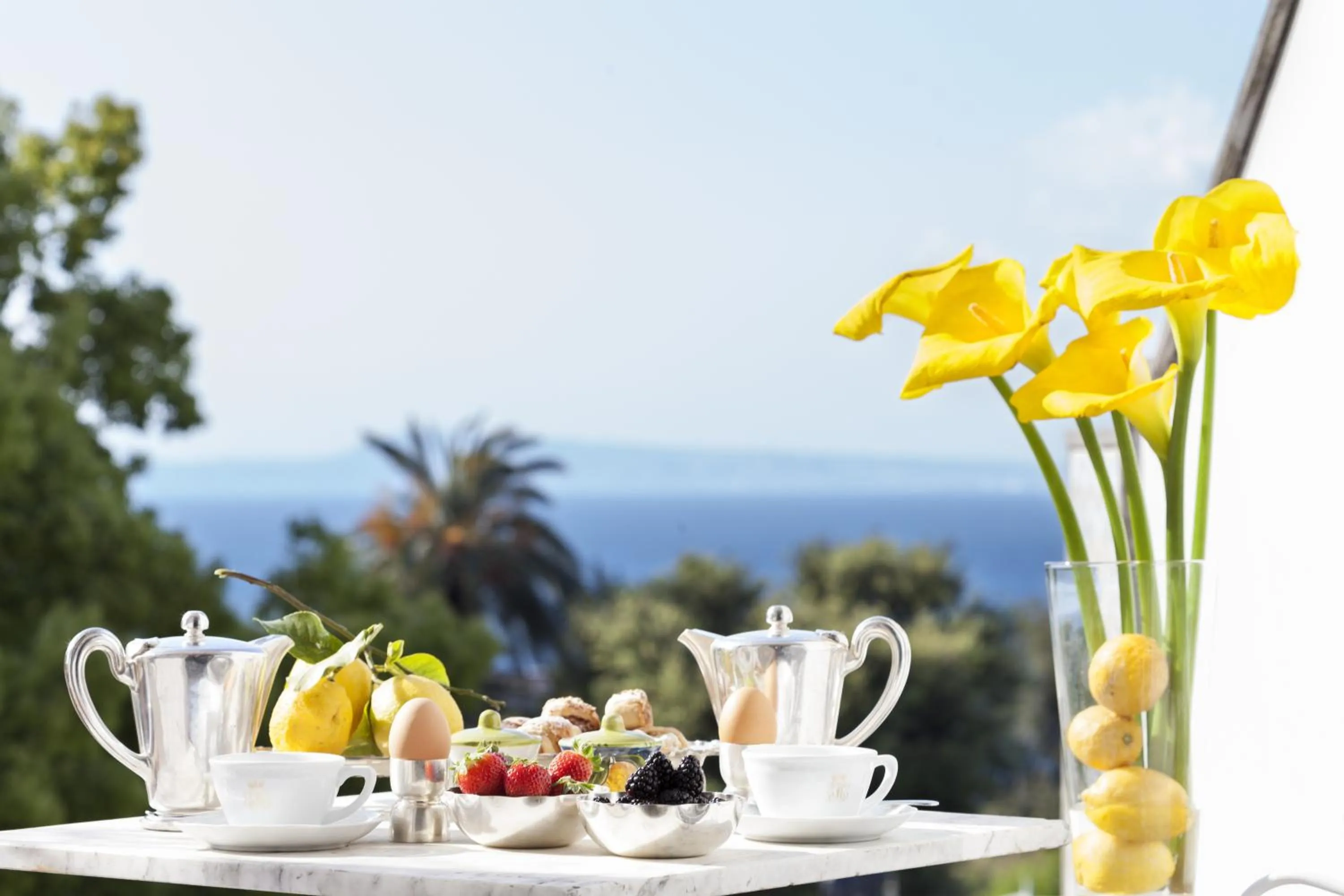 Natural landscape in Grand Hotel Cocumella