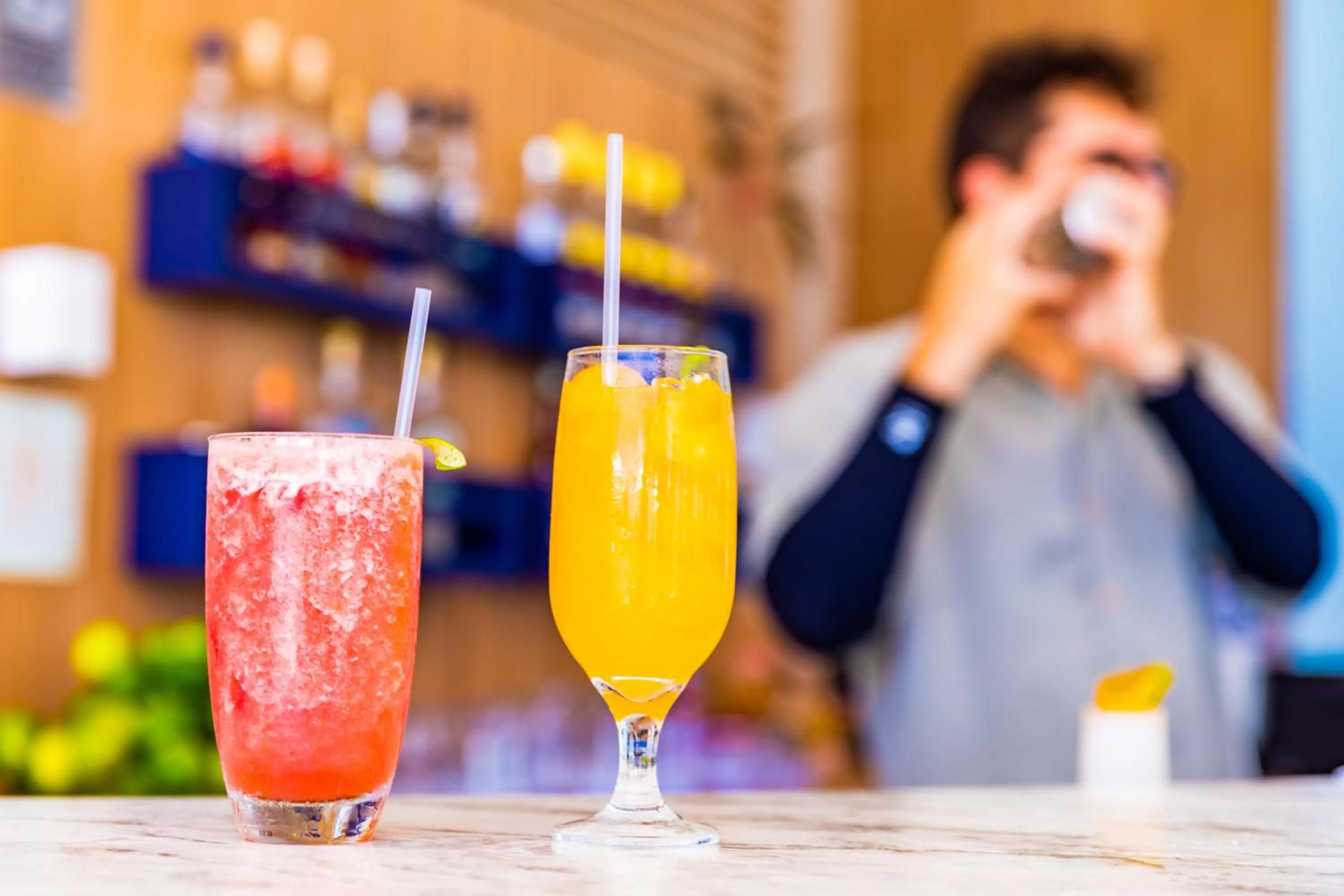 Drinks in Hotel Ponta Negra Beach Natal