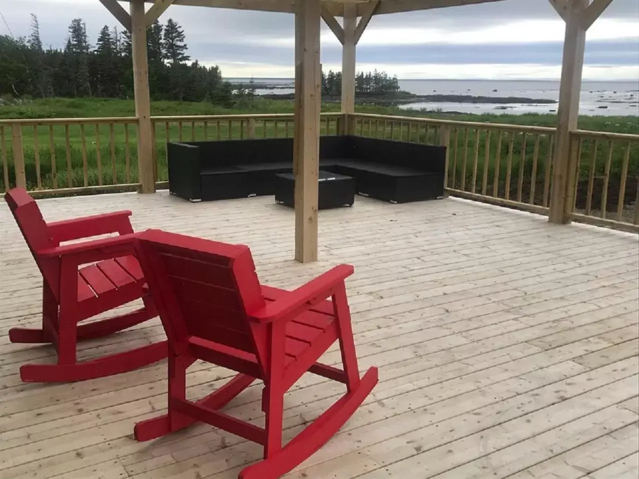 Balcony/Terrace in Viking Lodge Motel