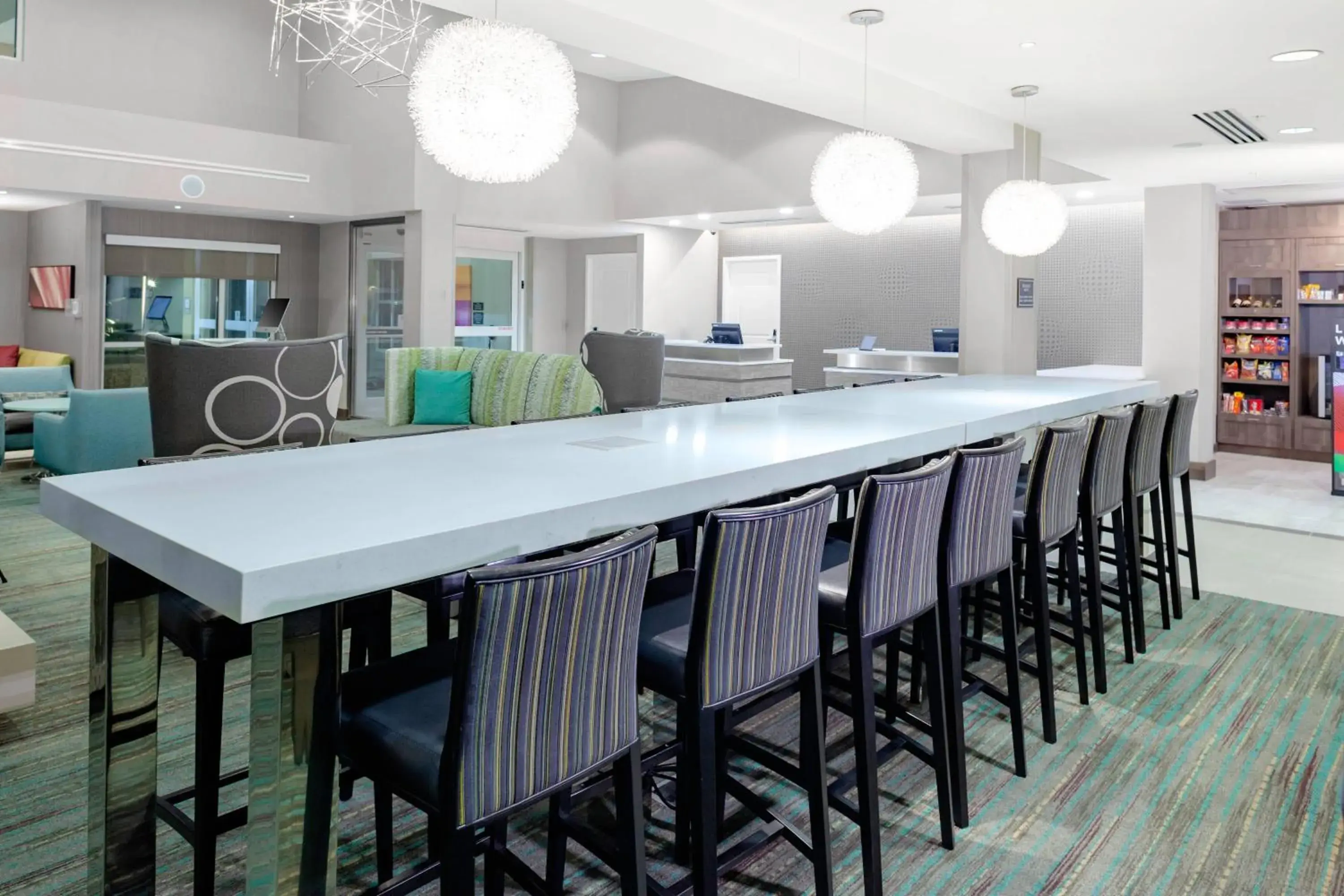Restaurant/places to eat, Lounge/Bar in Residence Inn by Marriott Atlanta McDonough
