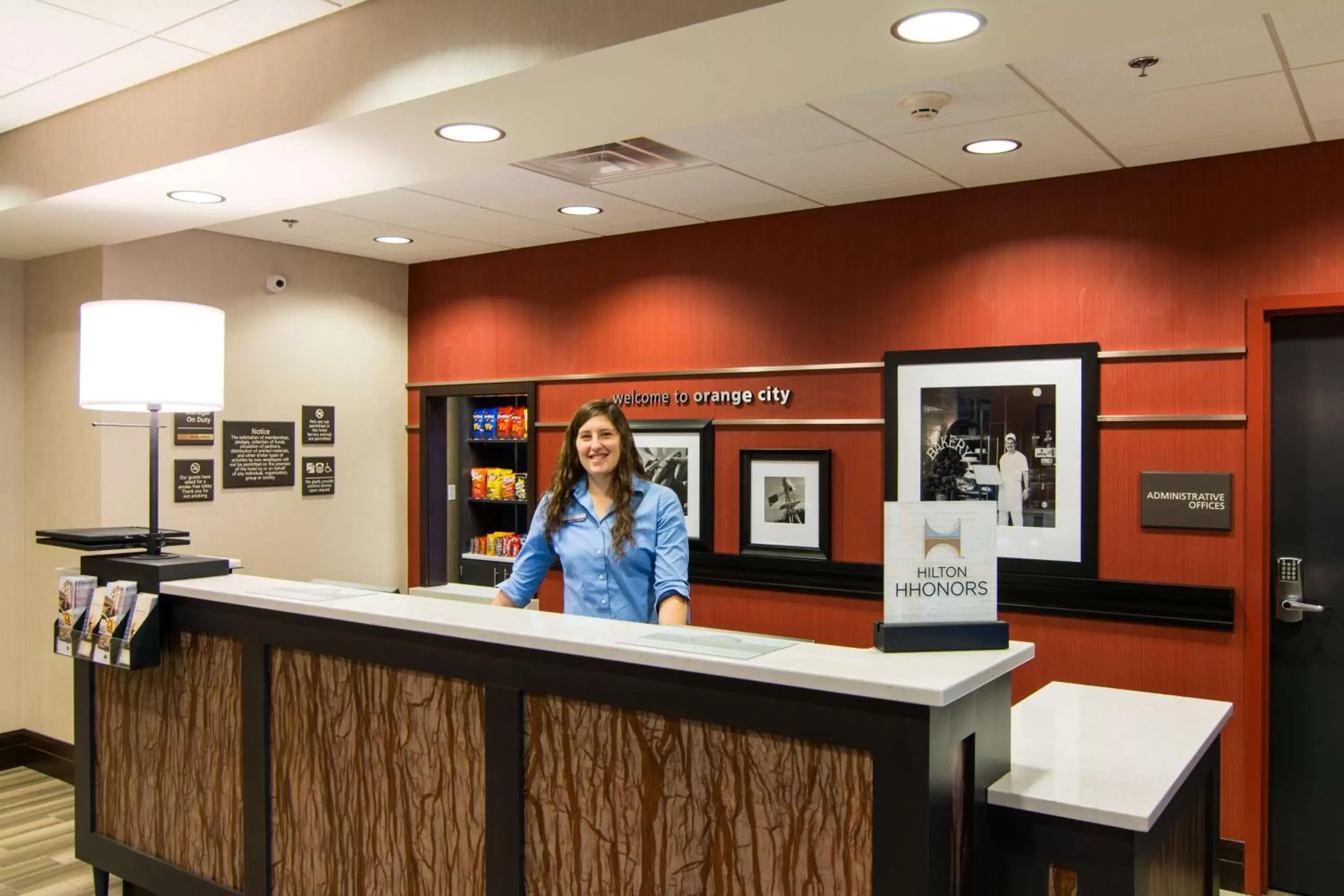 Lobby or reception, Lobby/Reception in Hampton Inn Orange City