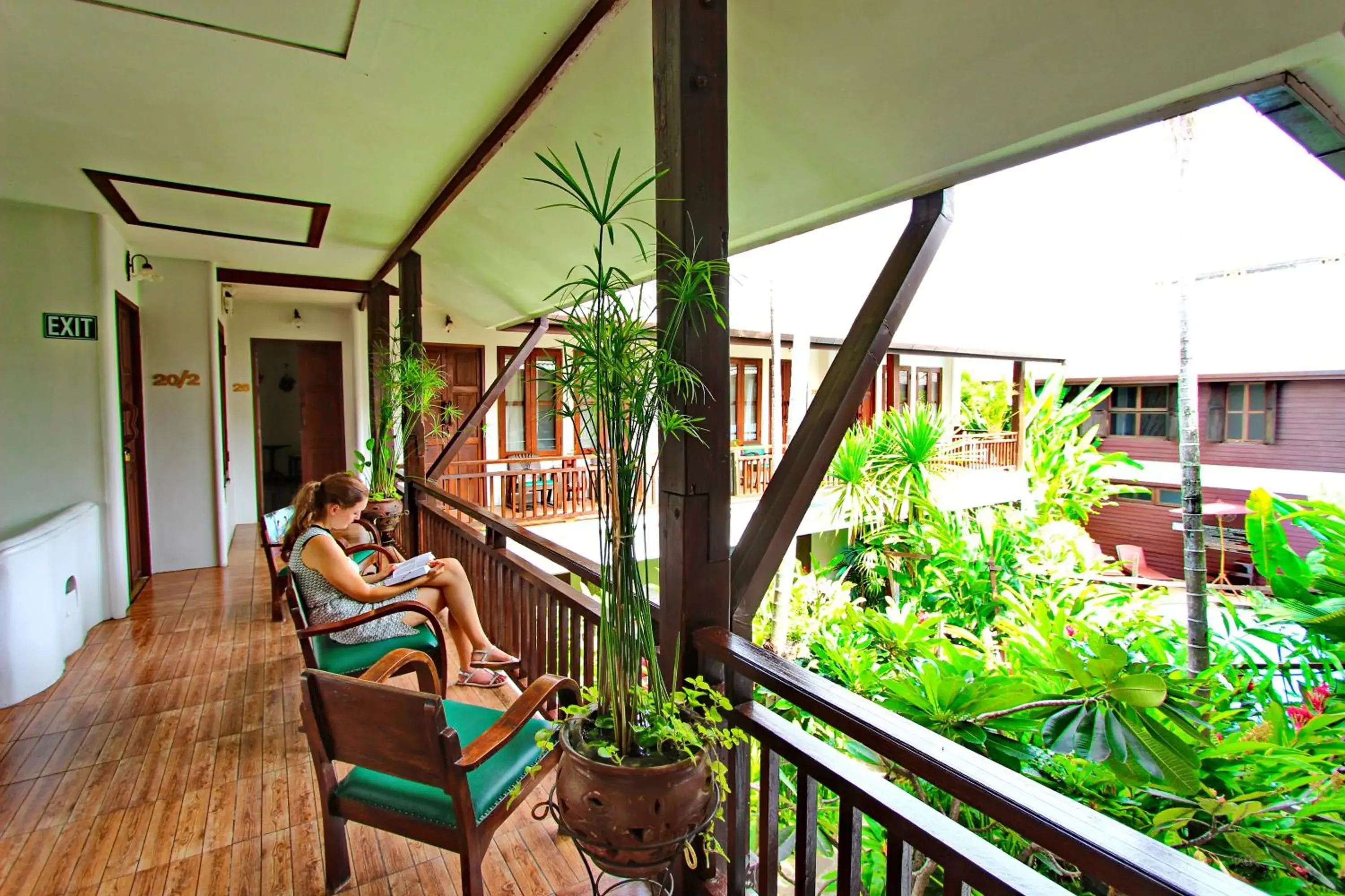 Balcony/Terrace in Shewe Wana Boutique Hotel