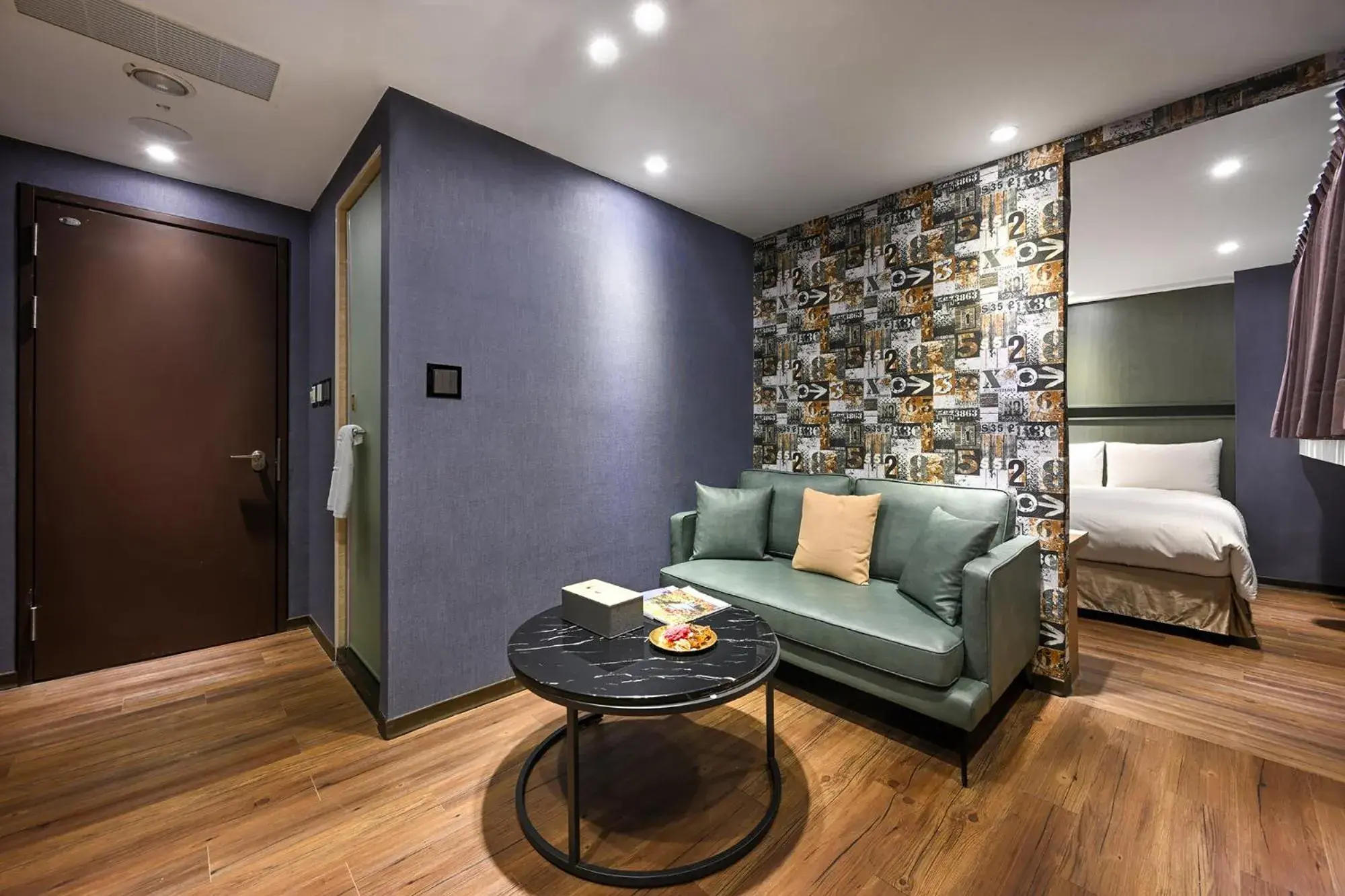 Seating Area in Ximen Hedo Hotel Kaifeng, Taipei