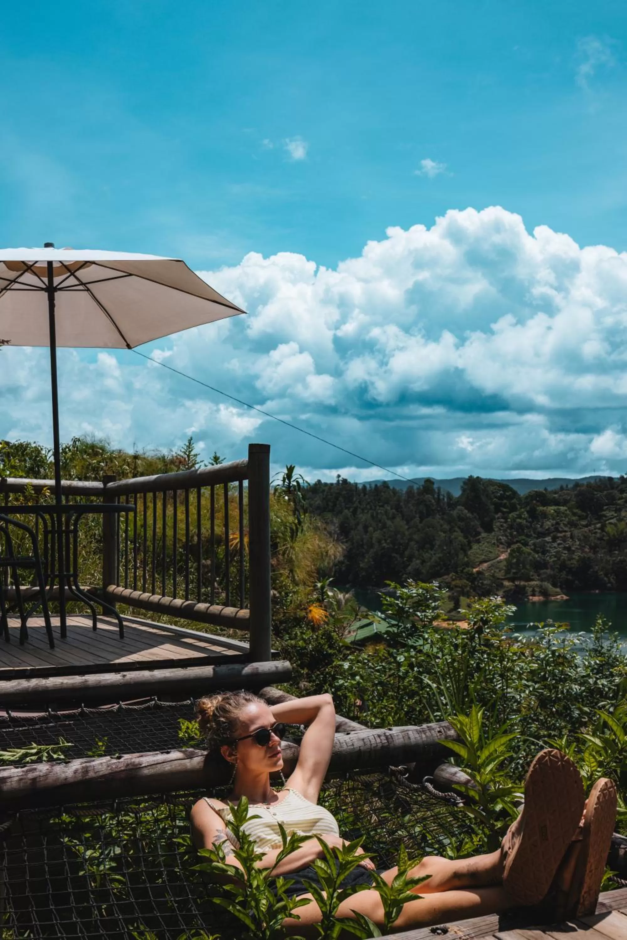 Balcony/Terrace in Levit Glamping - Hotel Guatapé Peñol