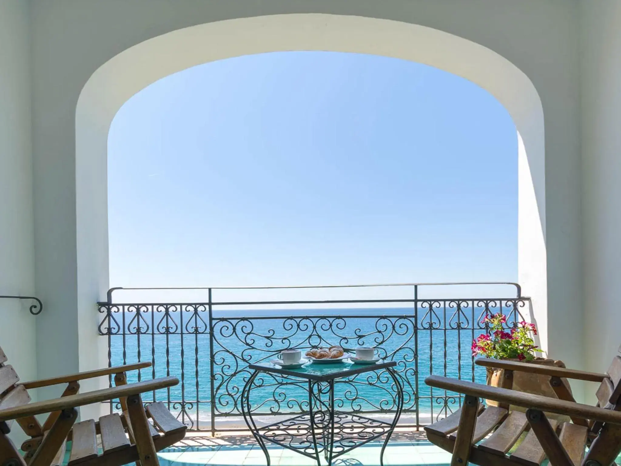 Balcony/Terrace in Hotel Sole Splendid