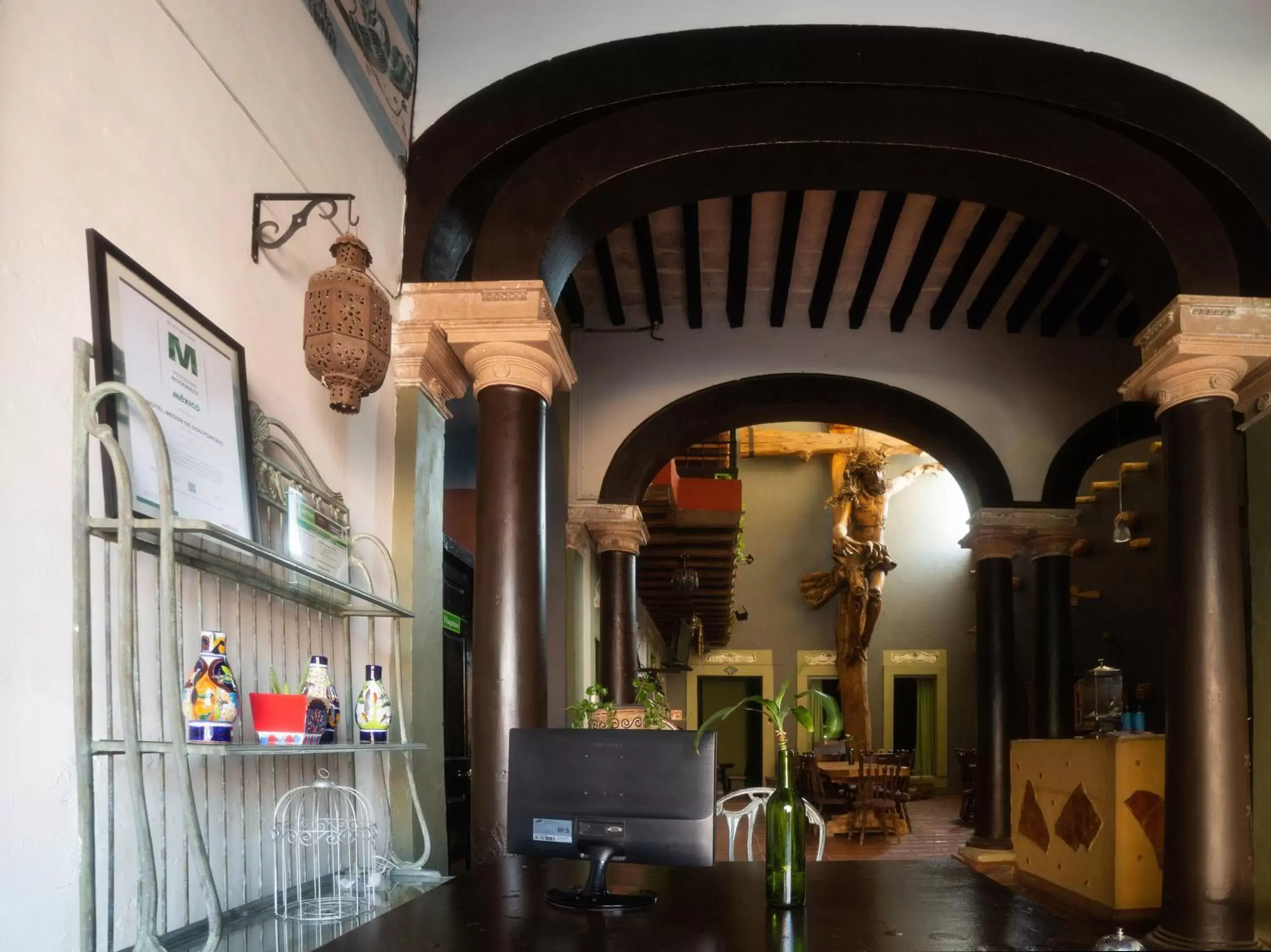 Lobby or reception, Restaurant/Places to Eat in Hotel Boutique Don Porfirio