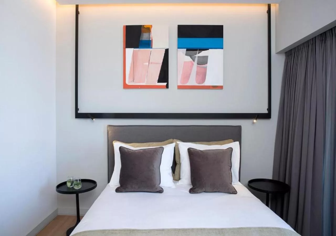 Bedroom, Bed in The Alex Monte Kastella, Santikos Collection