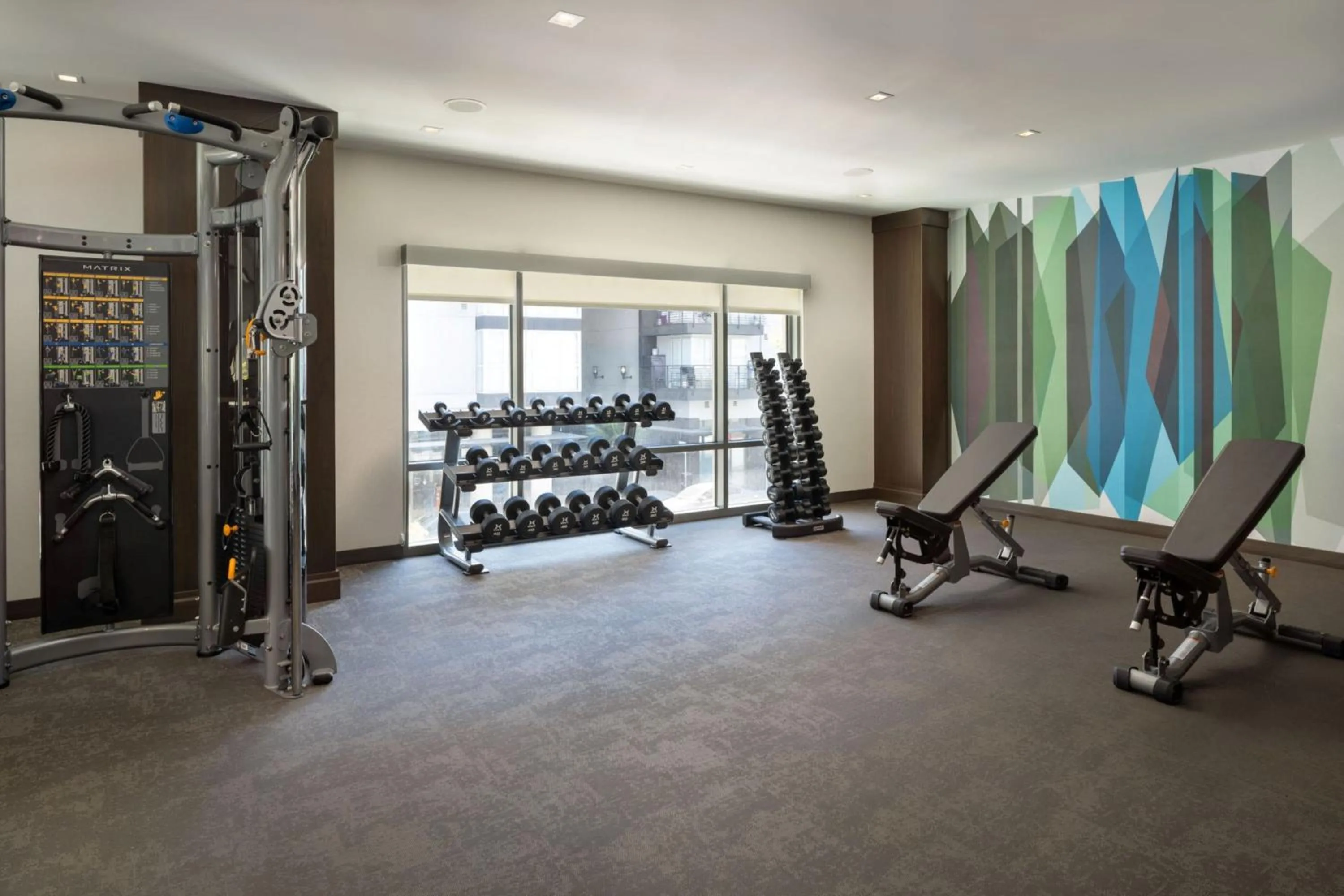 Fitness centre/facilities in Residence Inn by Marriott Oakland Downtown