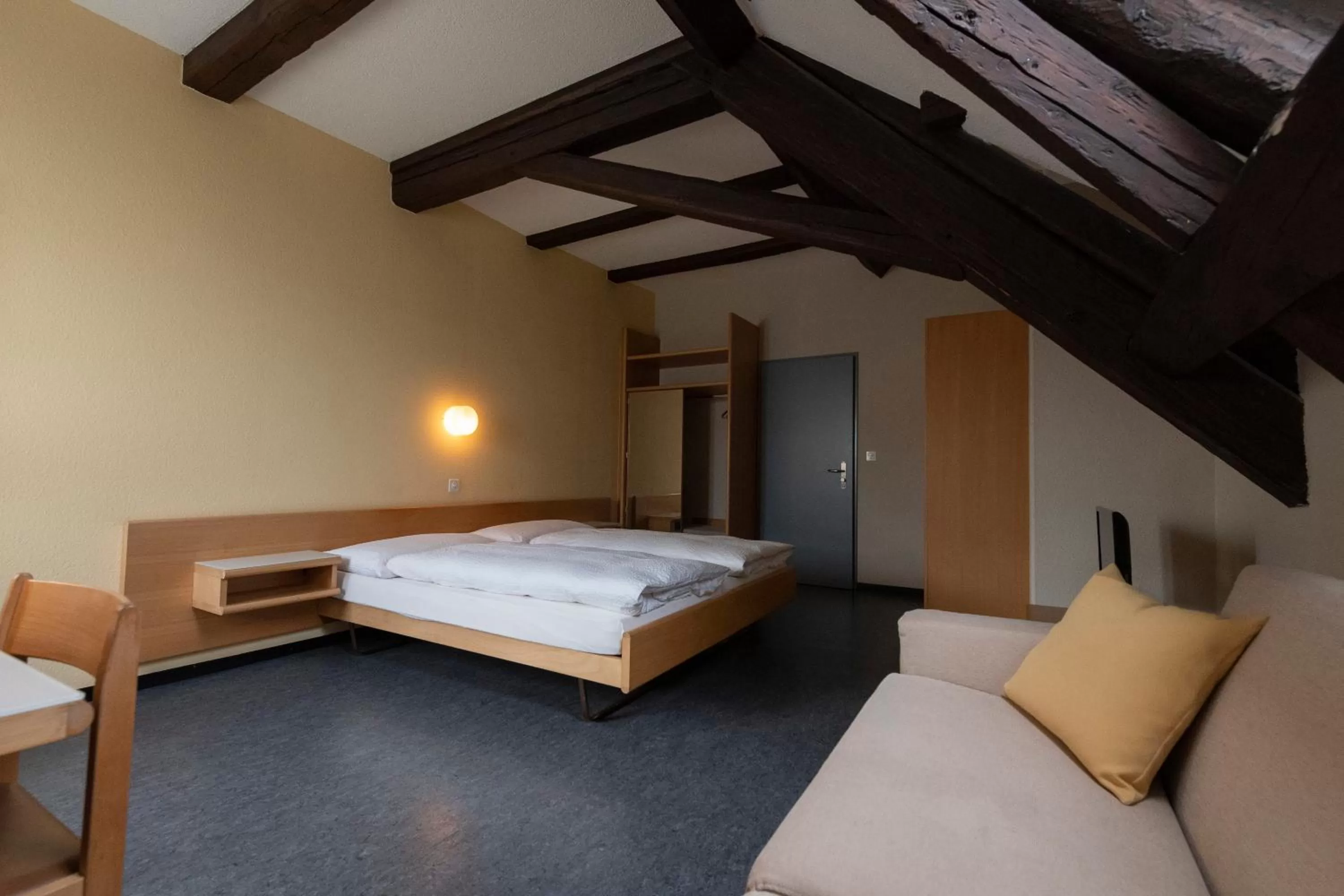 Bedroom, Bed in Gasthof Pizzeria Weingarten