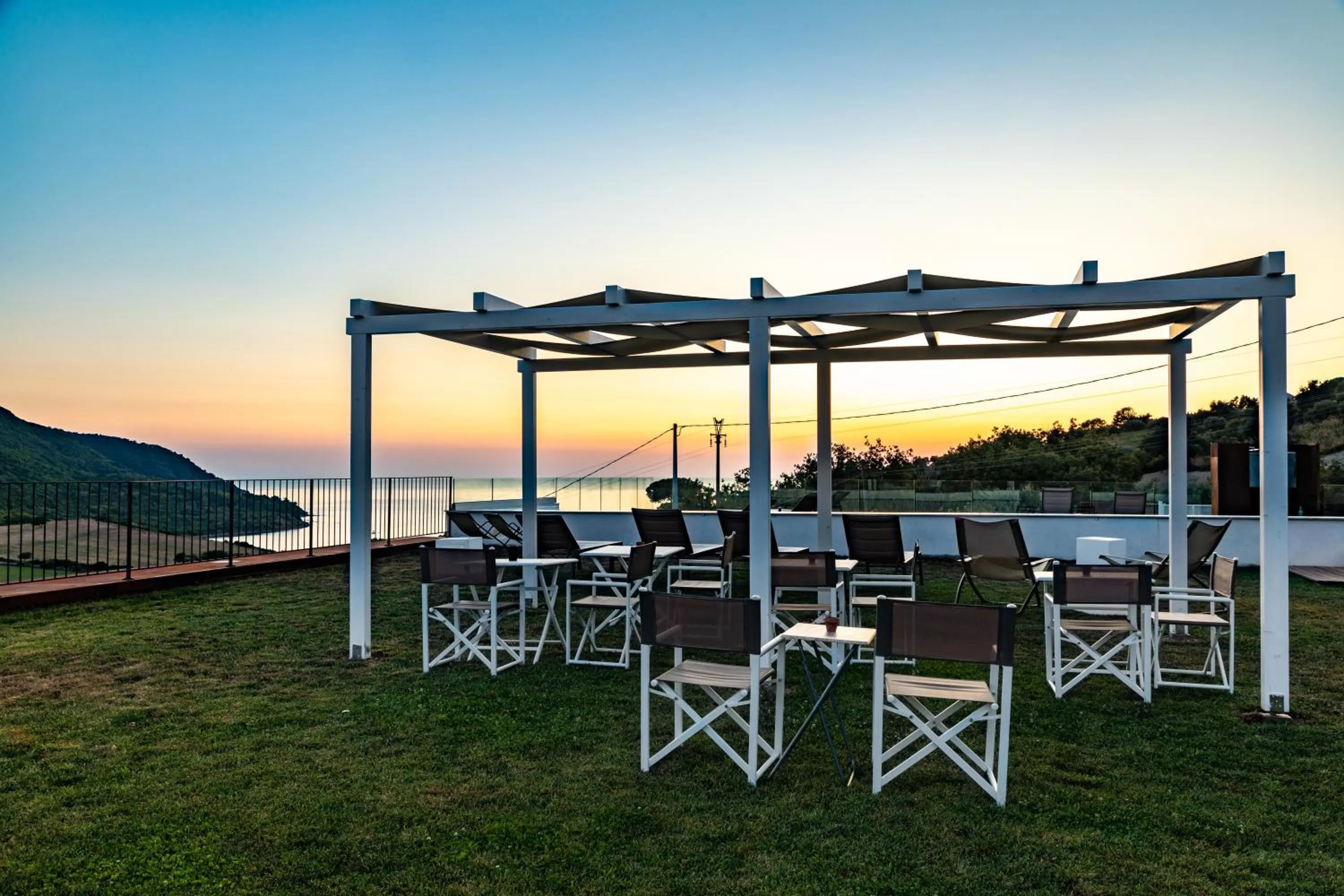 Sunset in HOTEL MYRTUS