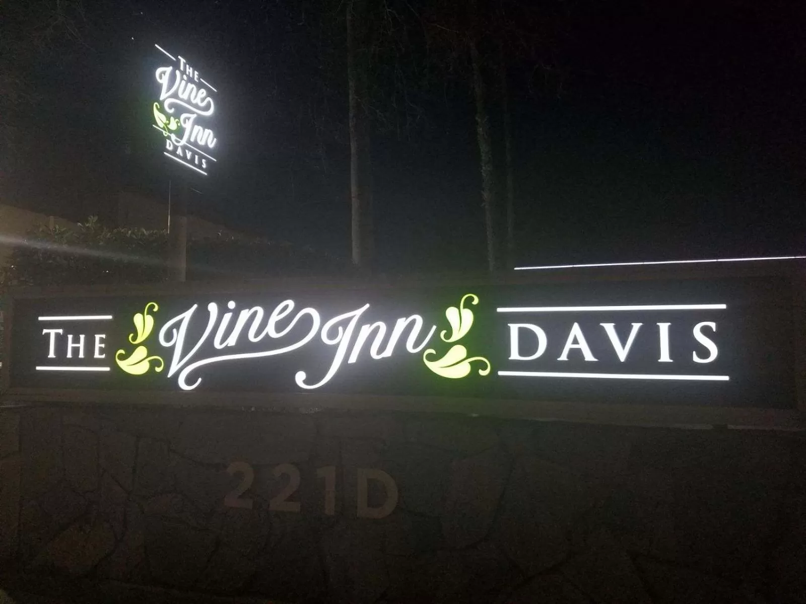 Property logo or sign in The Vine Inn Davis
