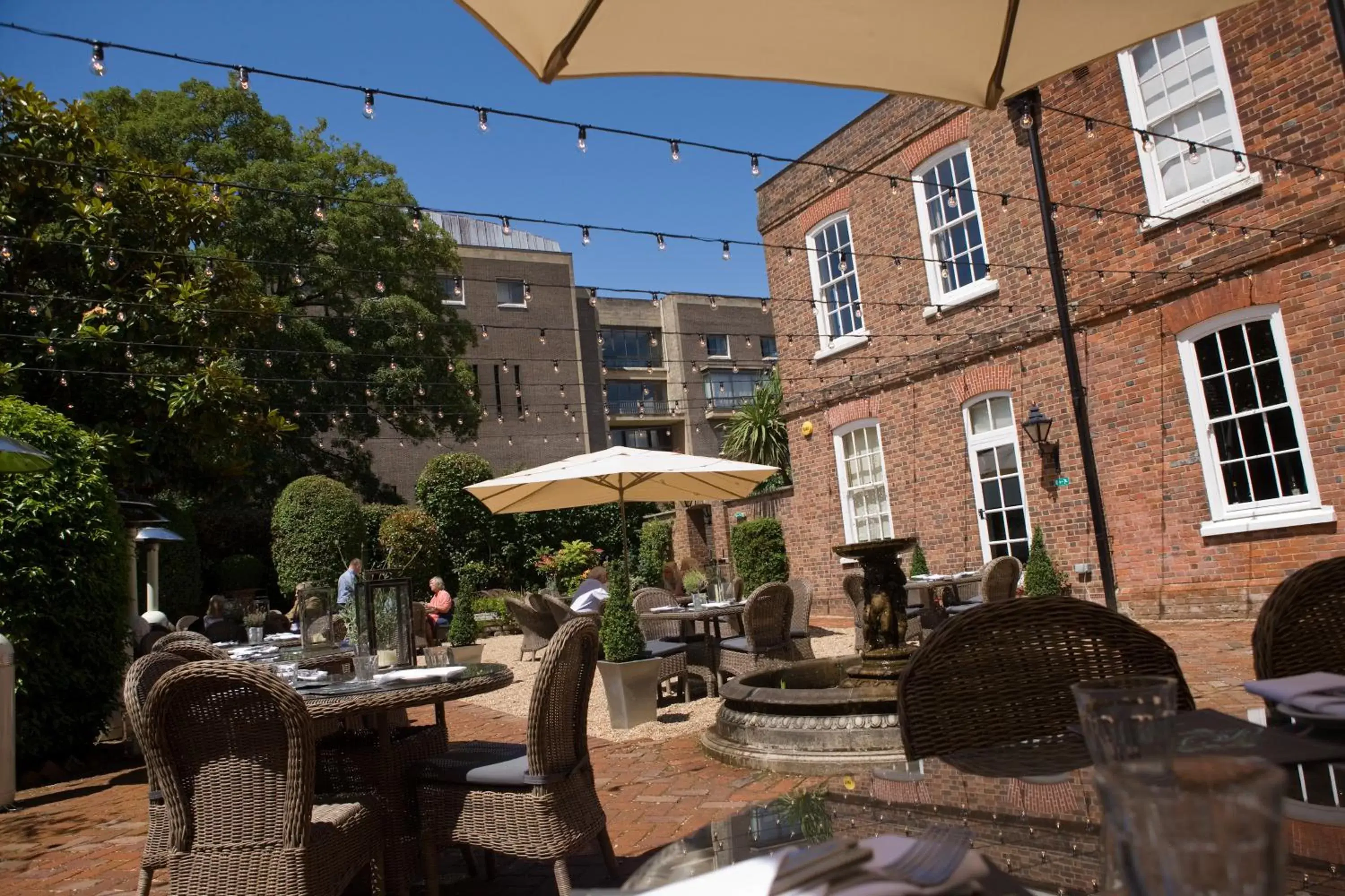 Restaurant/places to eat in Hotel du Vin Winchester