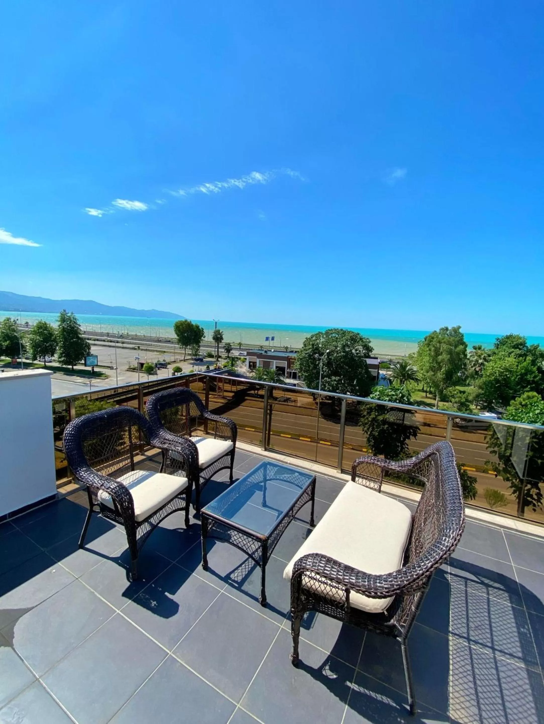 Patio in Blue Sea Hotel