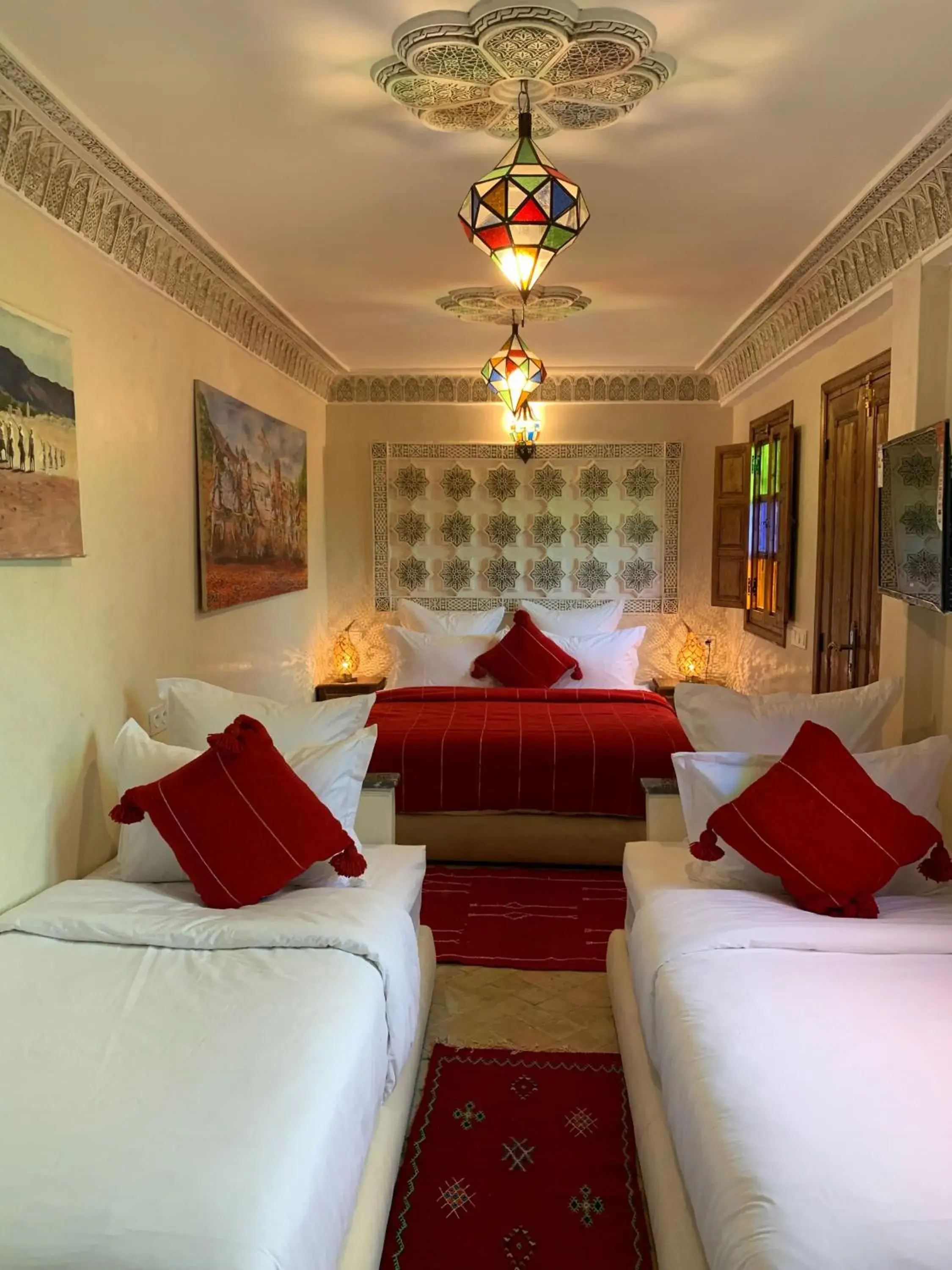 Bed in Riad Abaka hotel & boutique