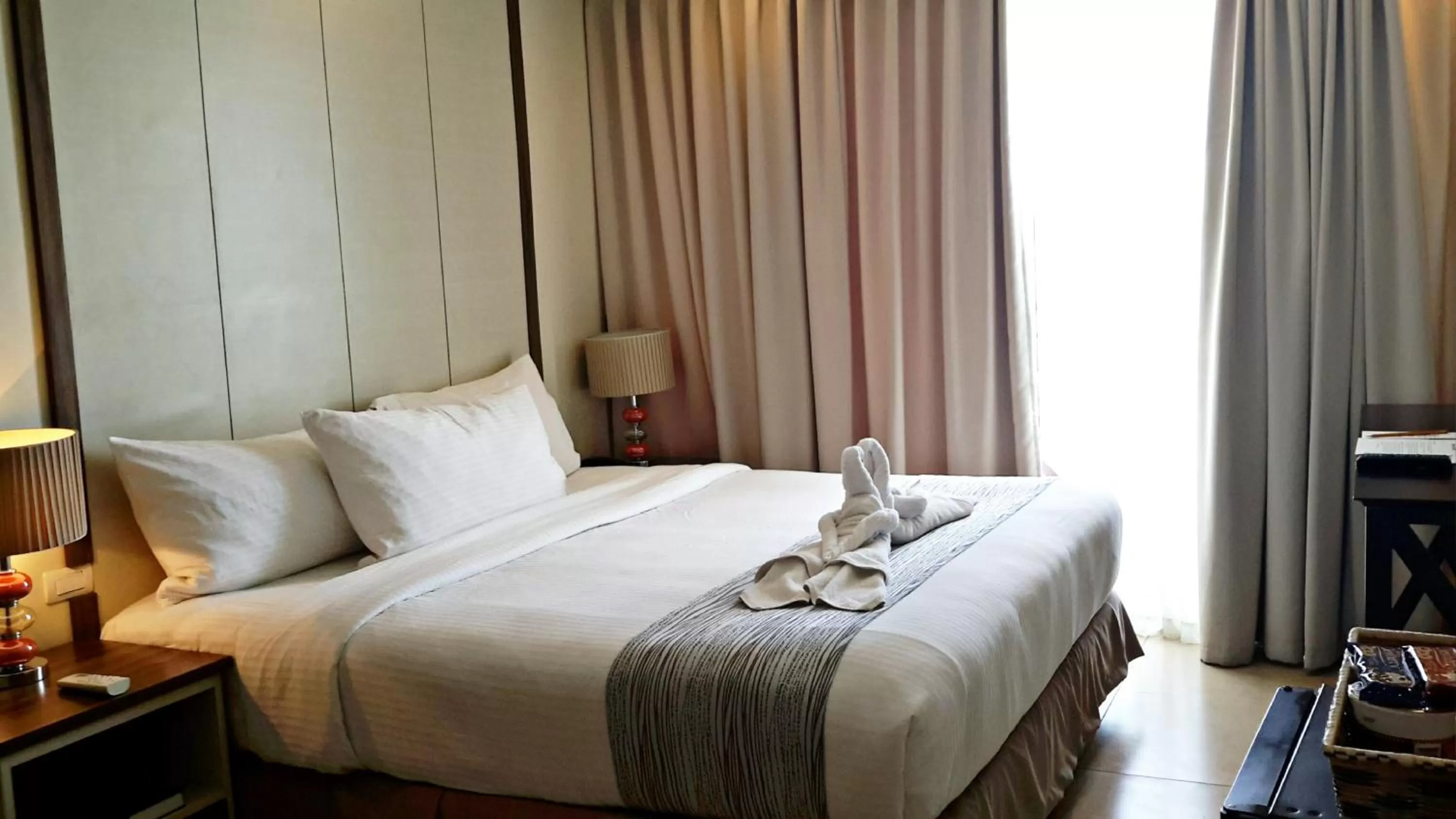 Bed in Belian Hotel