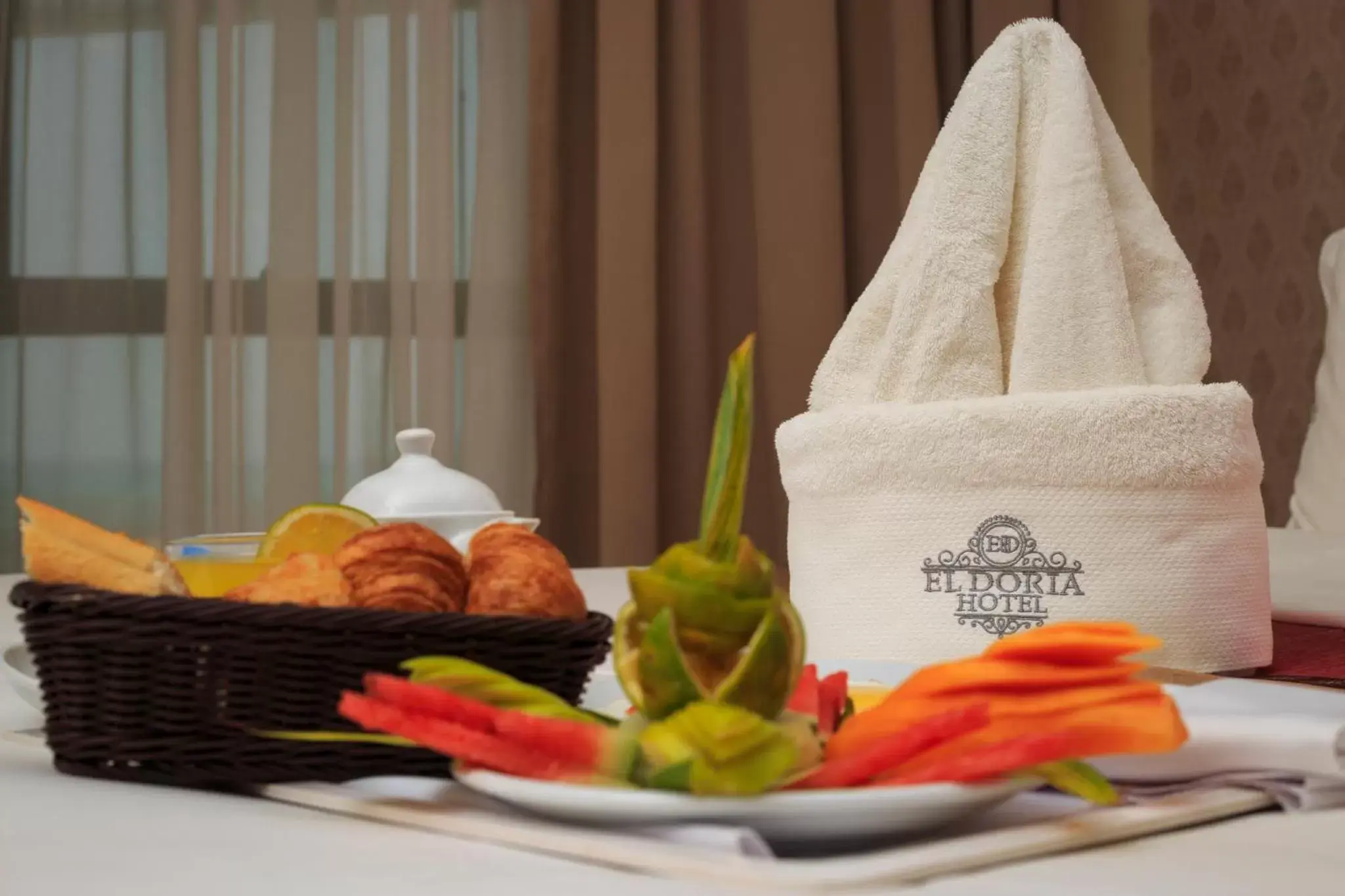 Breakfast in El Doria Hotel Breakfast in El Doria Hotel