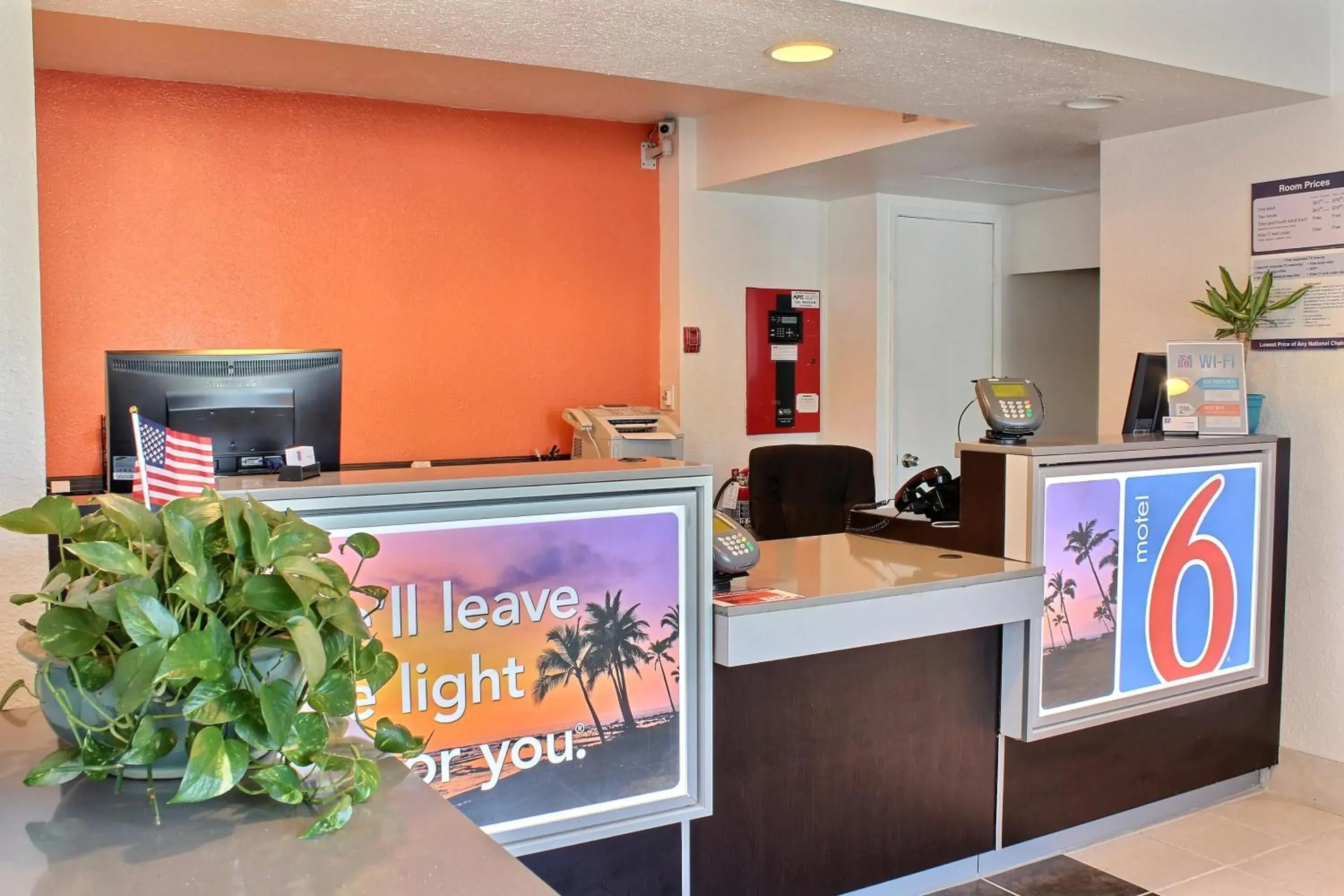 Lobby or reception, Lobby/Reception in Motel 6-Atascadero, CA