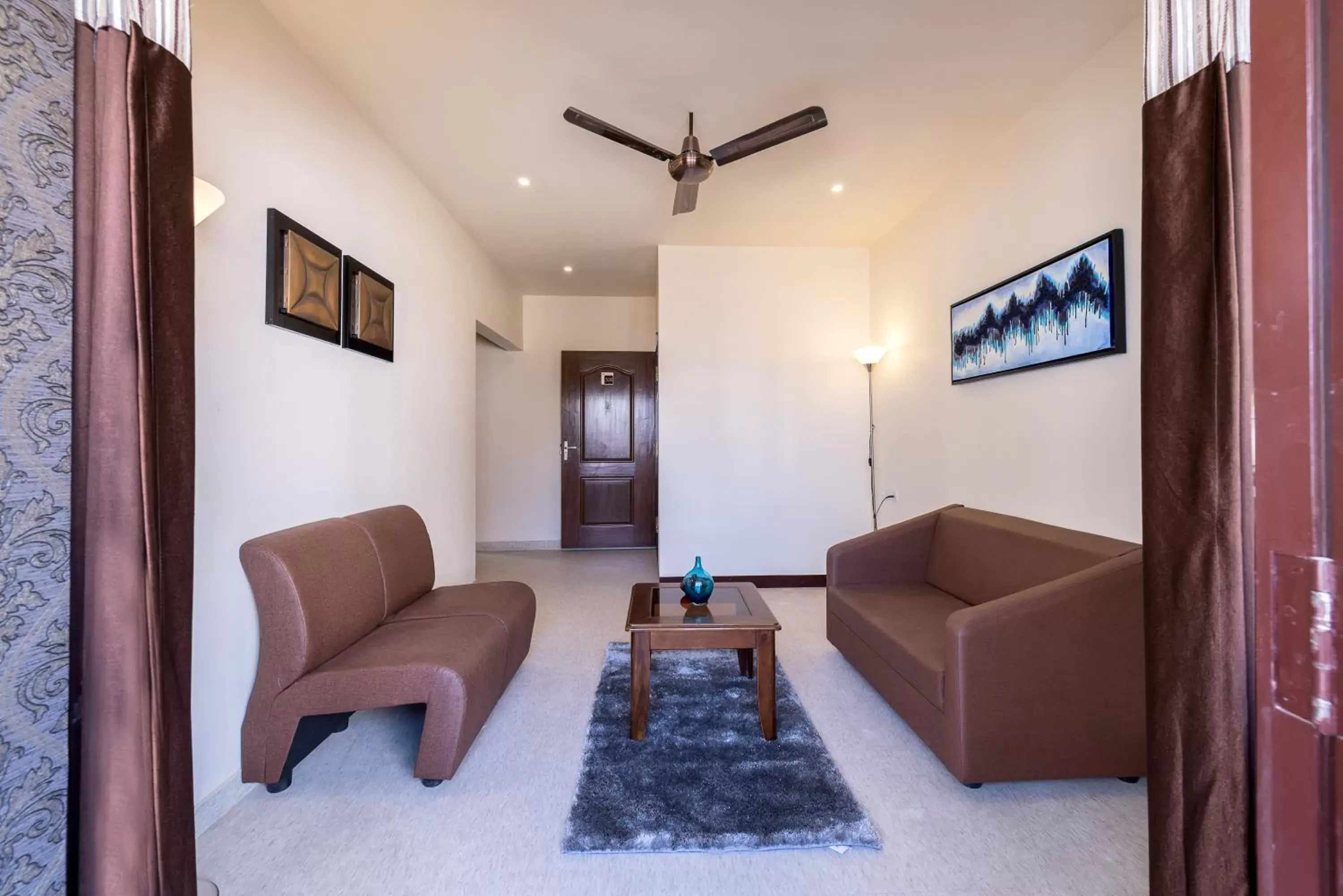 Living room, Seating Area in Treebo Trend Nestlay Casa Egmore