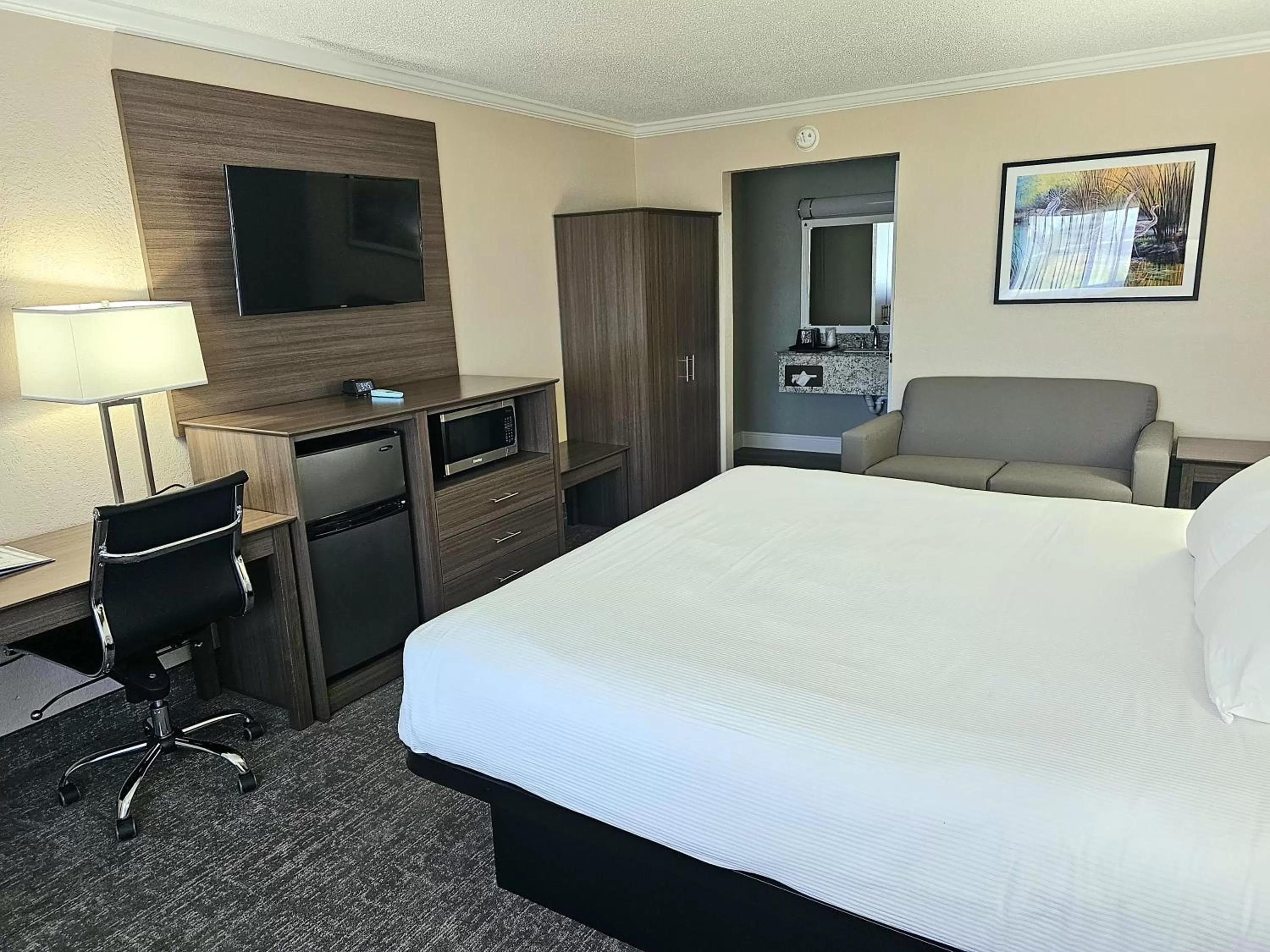 Bed in Roadstar Hotel Zephyrhills