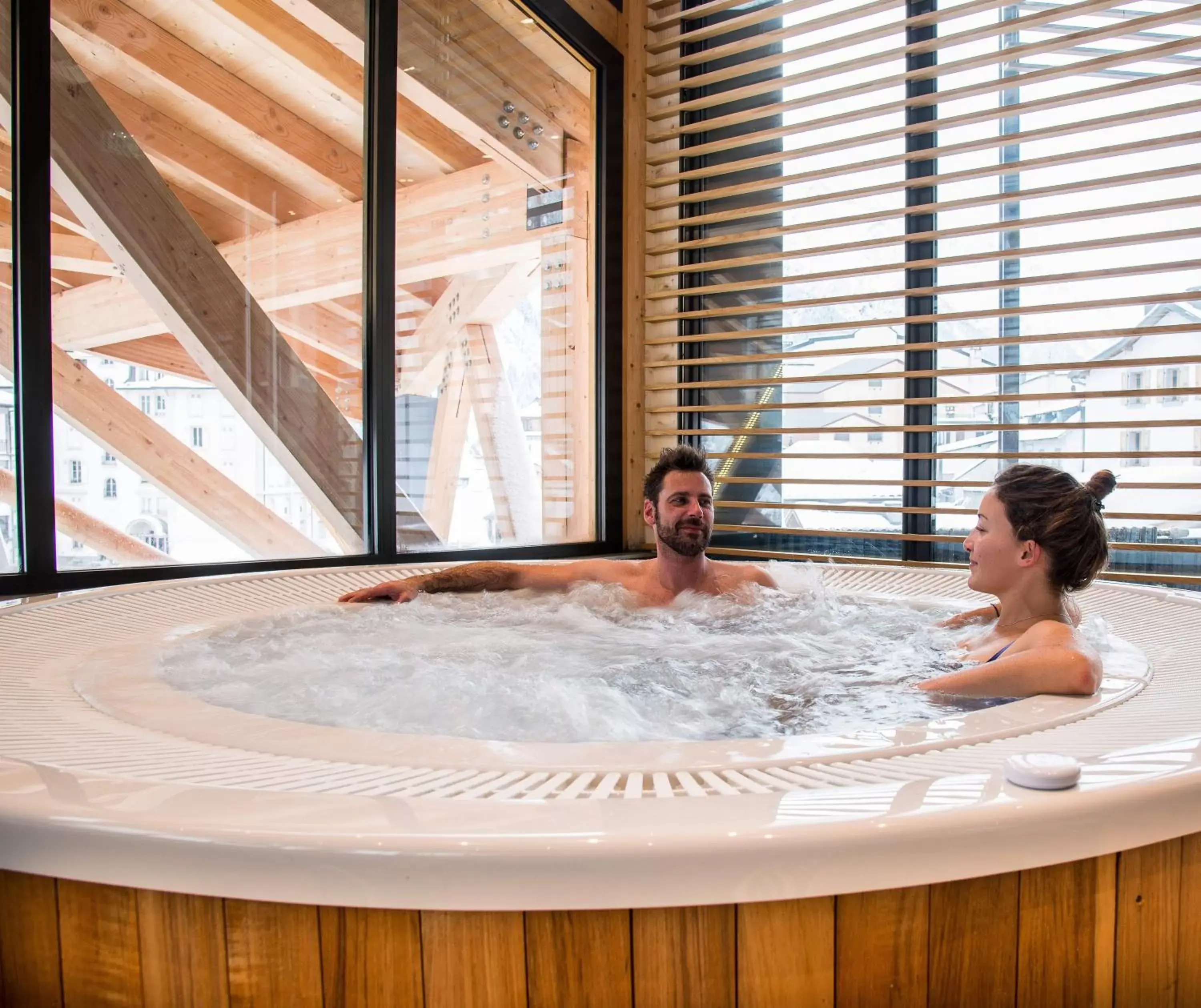 Hot Tub in Alpina Eclectic Hotel