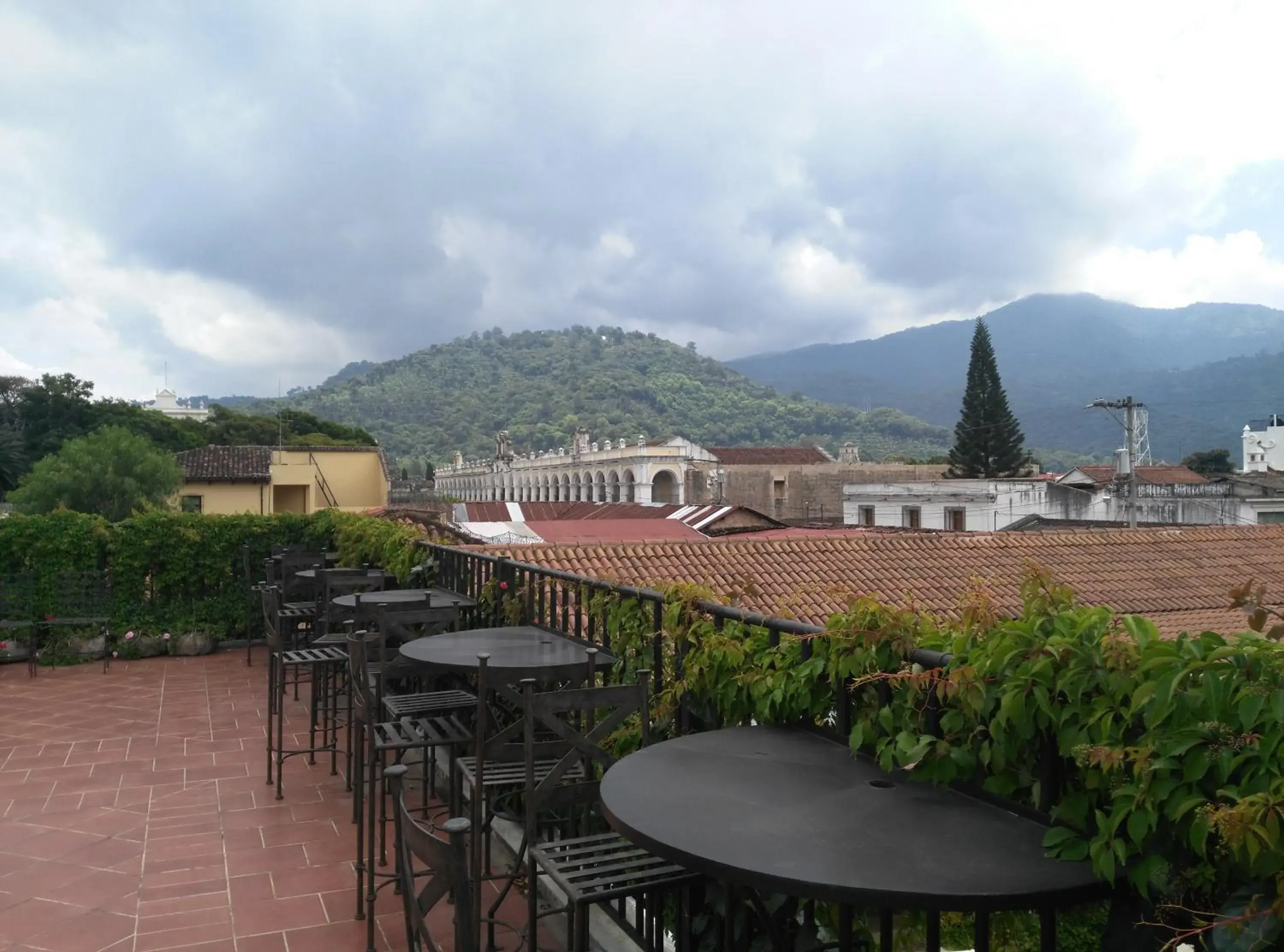 Balcony/Terrace, Patio/Outdoor Area in Los Olivos Boutique Hotel Antigua Guatemala