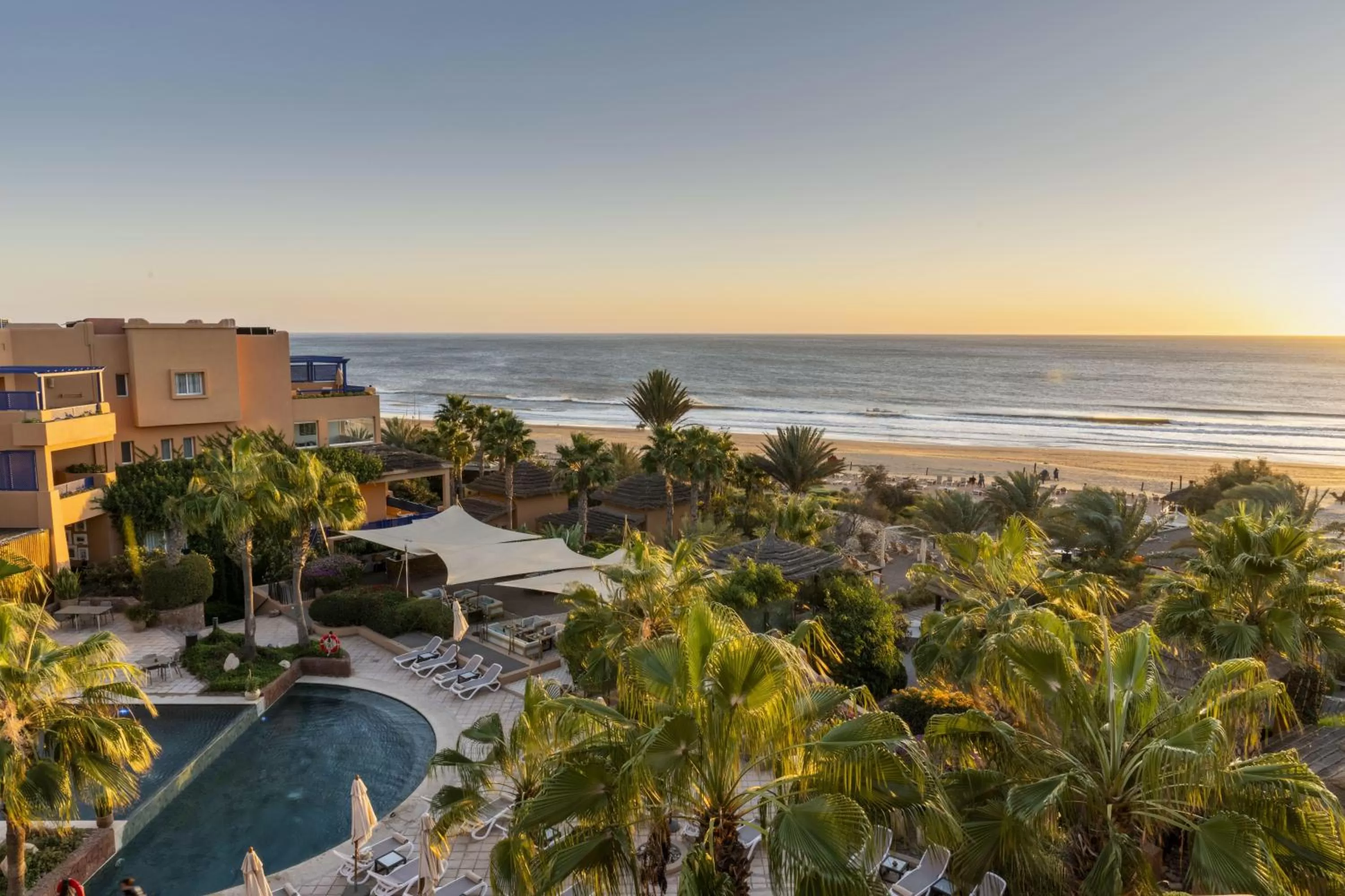 Beach in Paradis Plage Surf Yoga & Spa