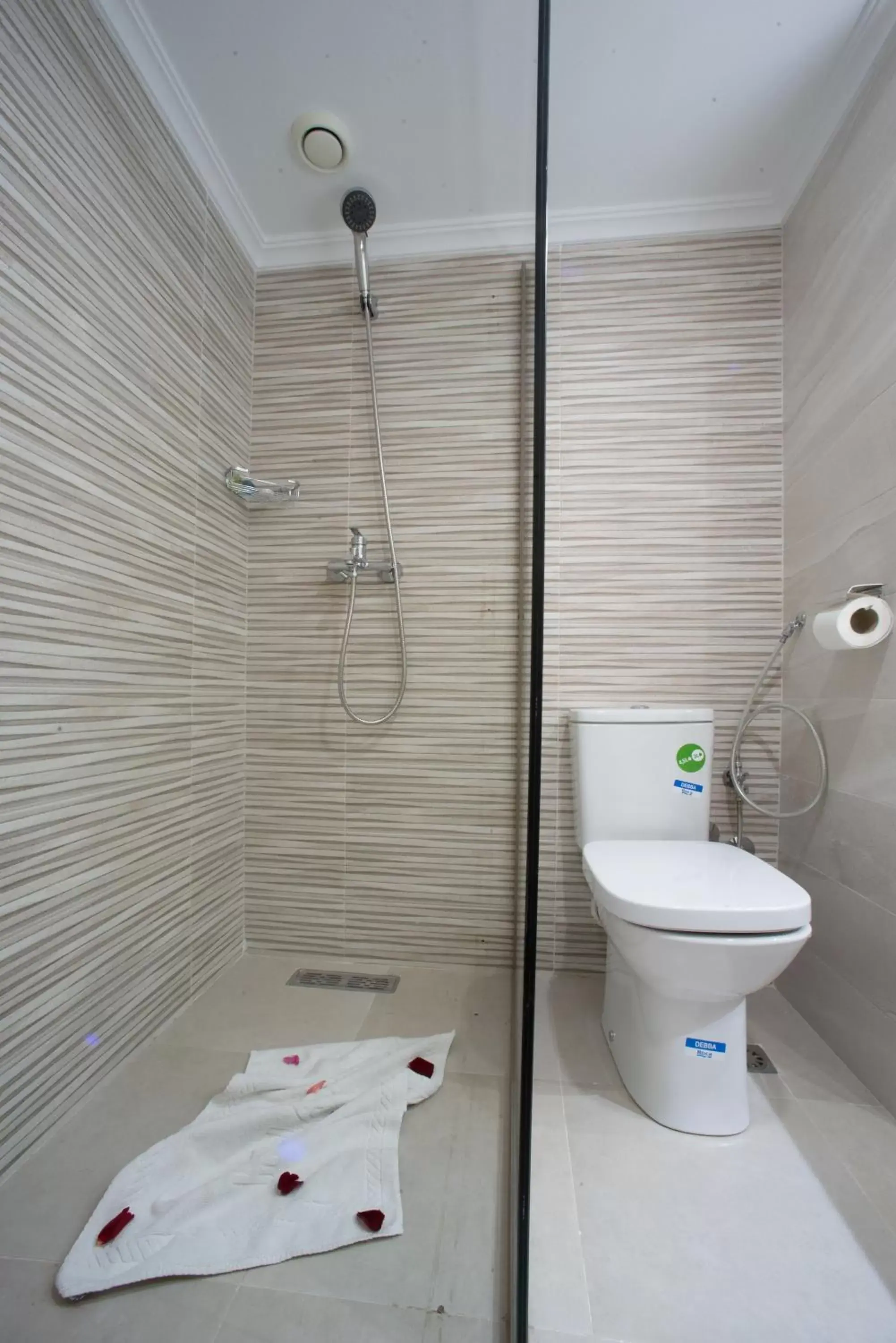 Shower, Bathroom in Hotel Argana Agadir