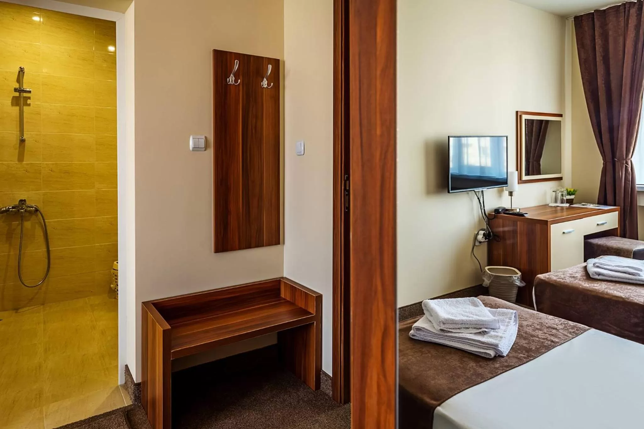 Bed in Family Hotel Bulgaria