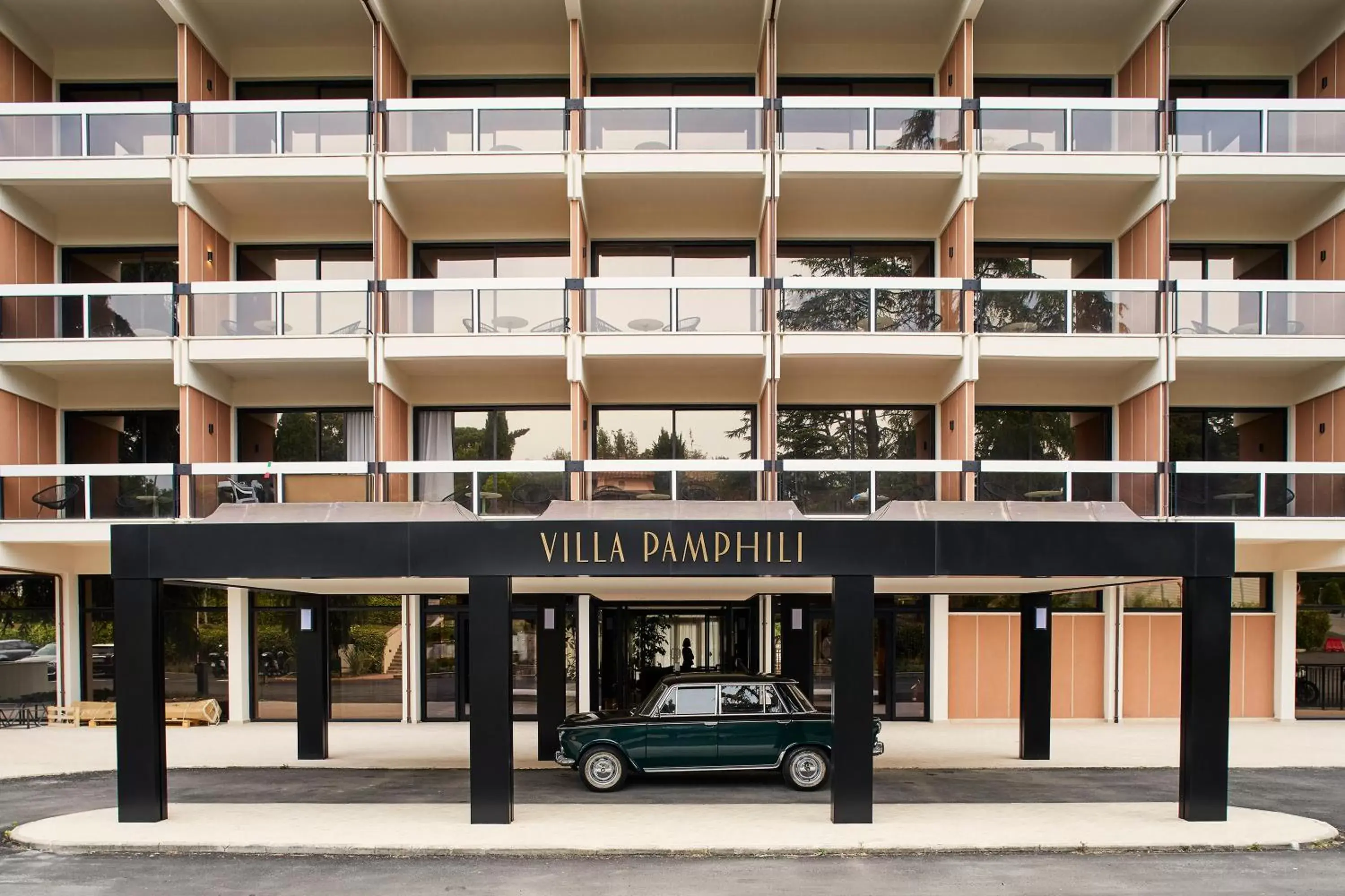 Property building in Hotel Villa Pamphili Roma